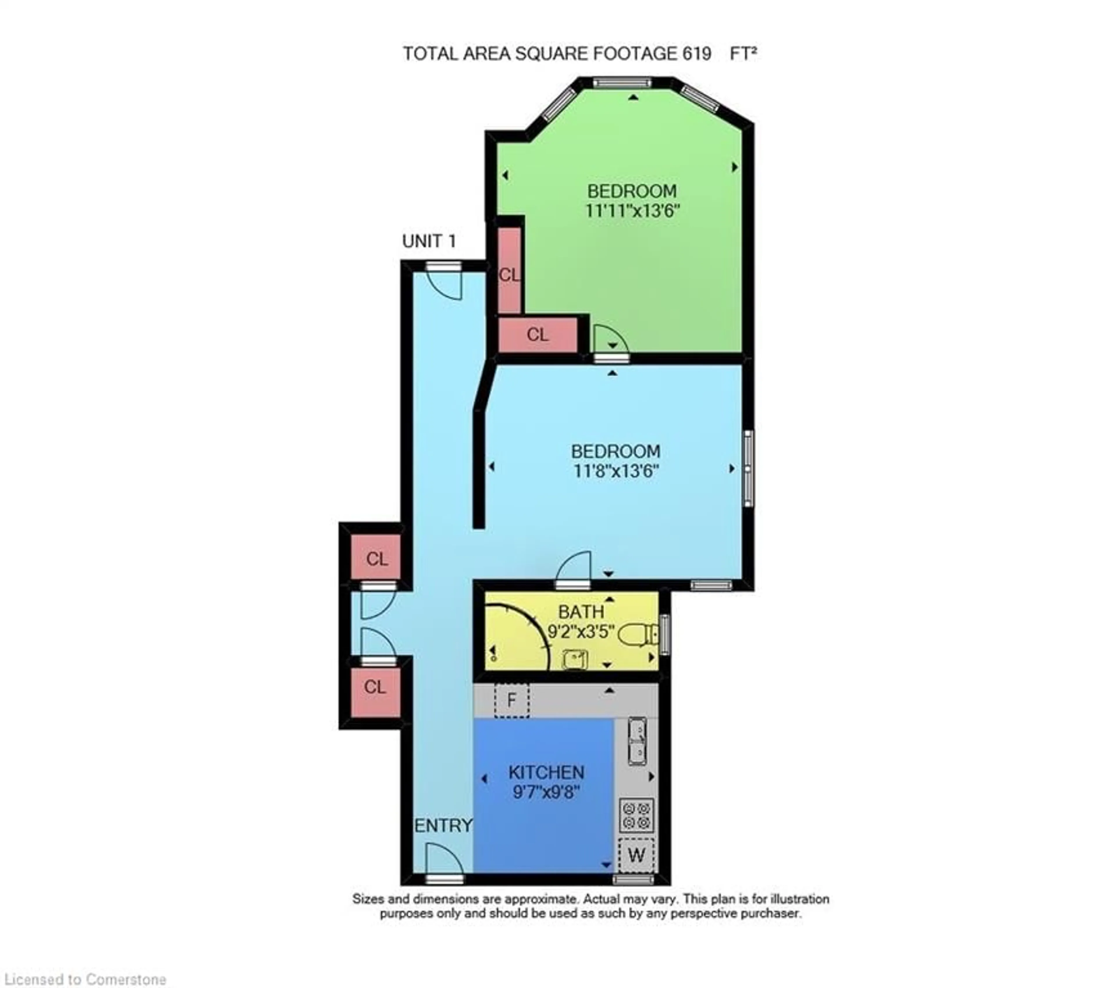 Floor plan for 76 Wellington St N/S St, Hamilton Ontario L8N 2R1