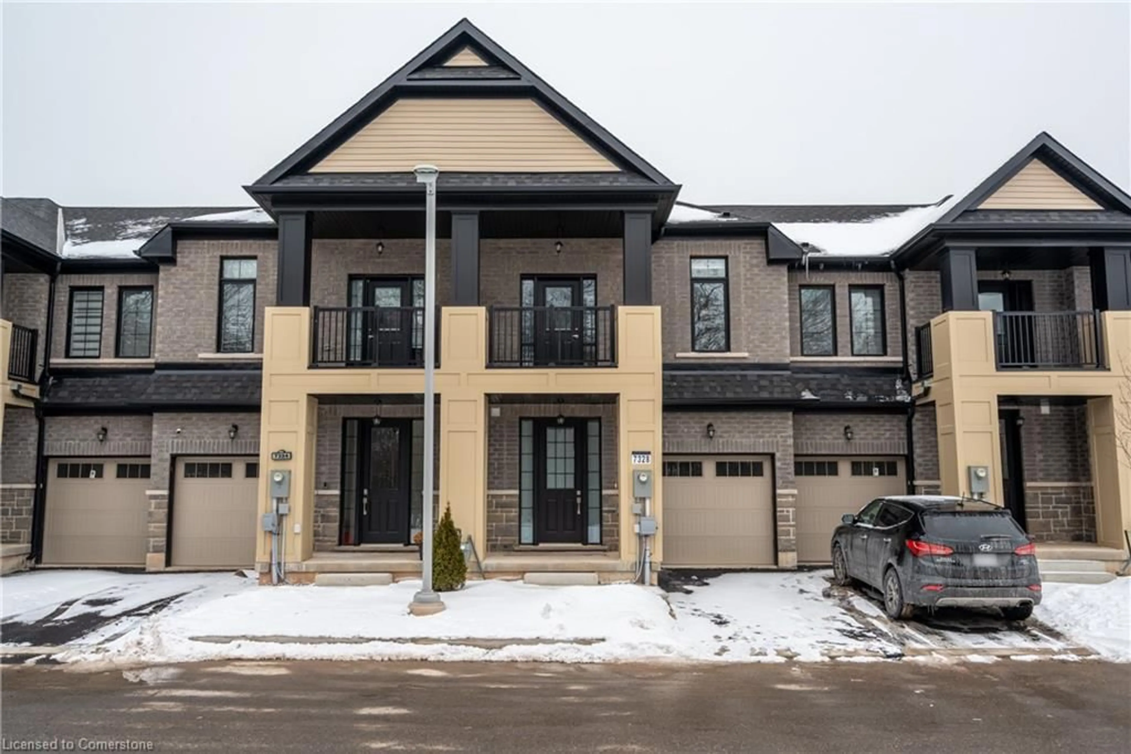 Home with brick exterior material, street for 7328 Sandy Ridge Common #4, Niagara Falls Ontario L2G 3L9