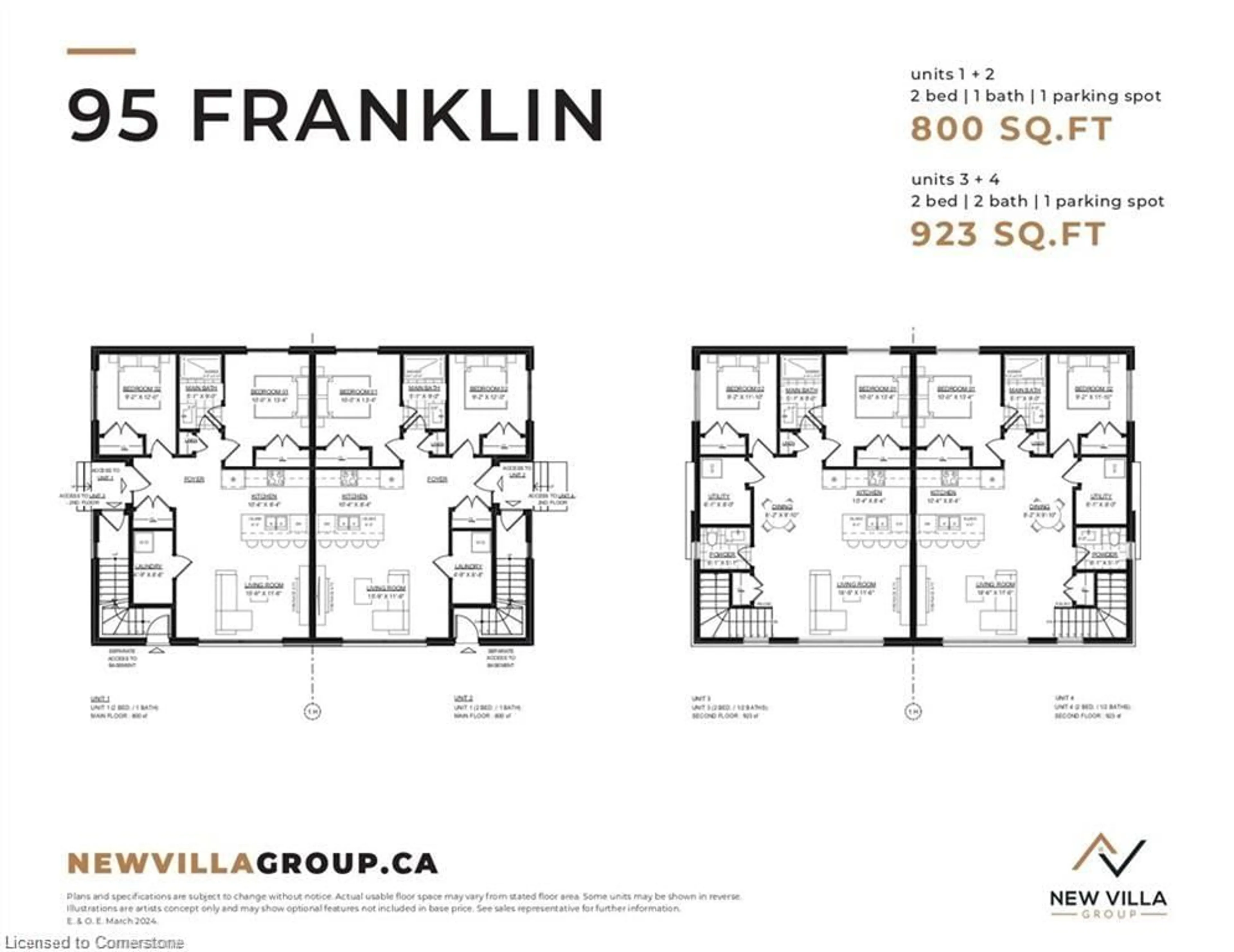 Floor plan for 95 Franklin St, Kitchener Ontario N2A 1Y1