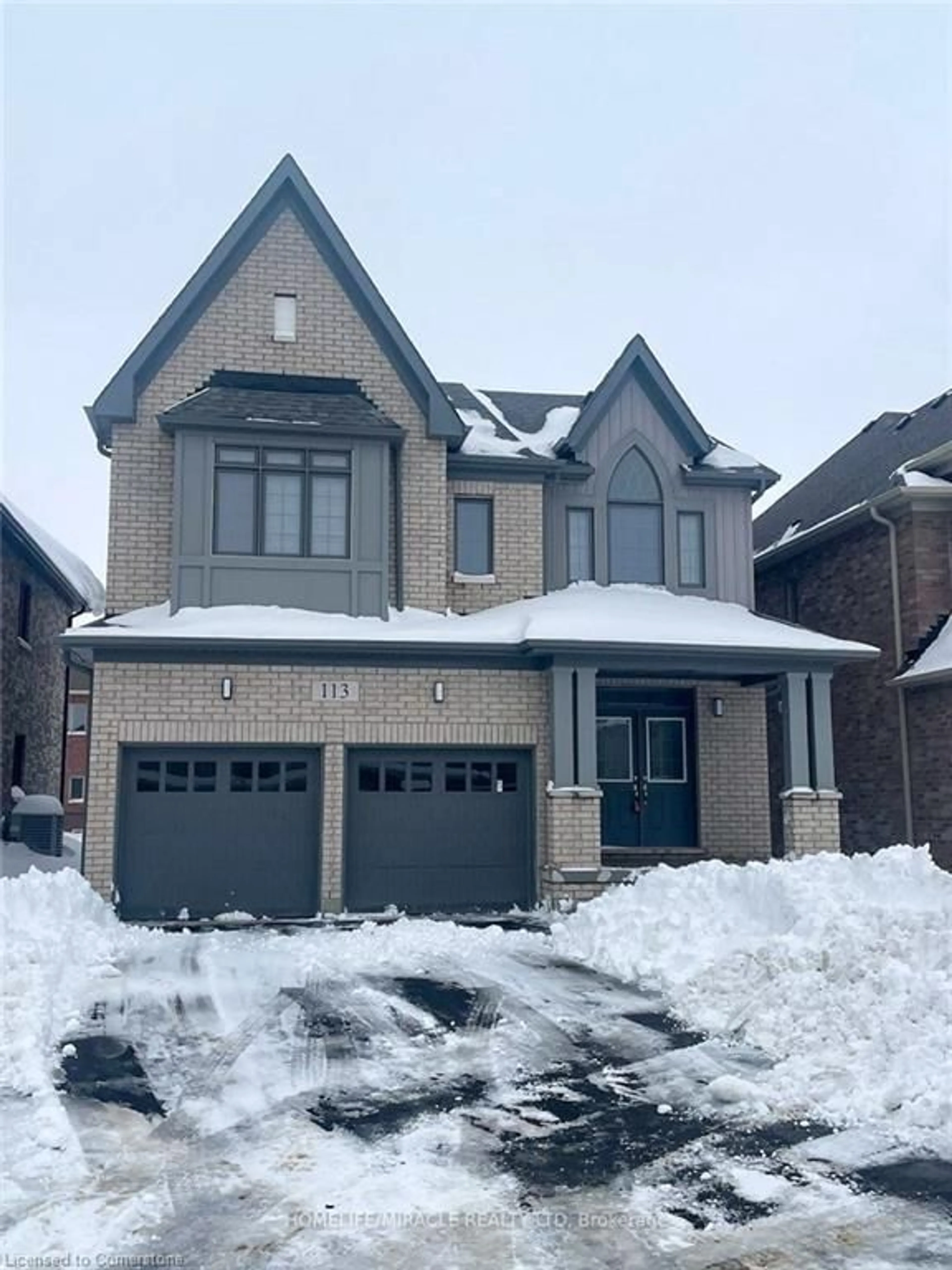 Home with brick exterior material, street for 113 Raftis St St, Arthur Ontario N0G 1A0