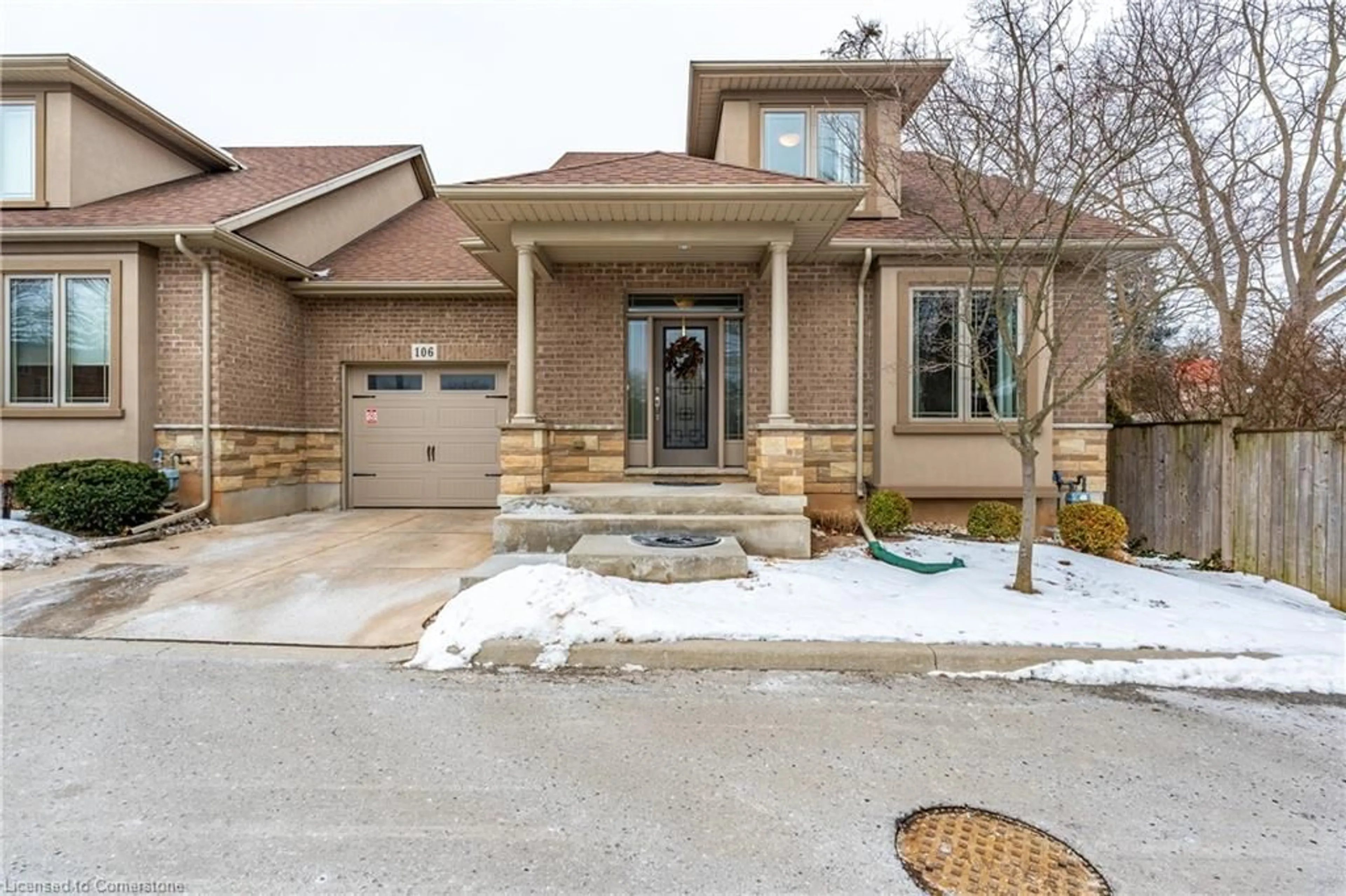 Home with brick exterior material, street for 6186 Dorchester Rd #106, Niagara Falls Ontario L2G 0G4