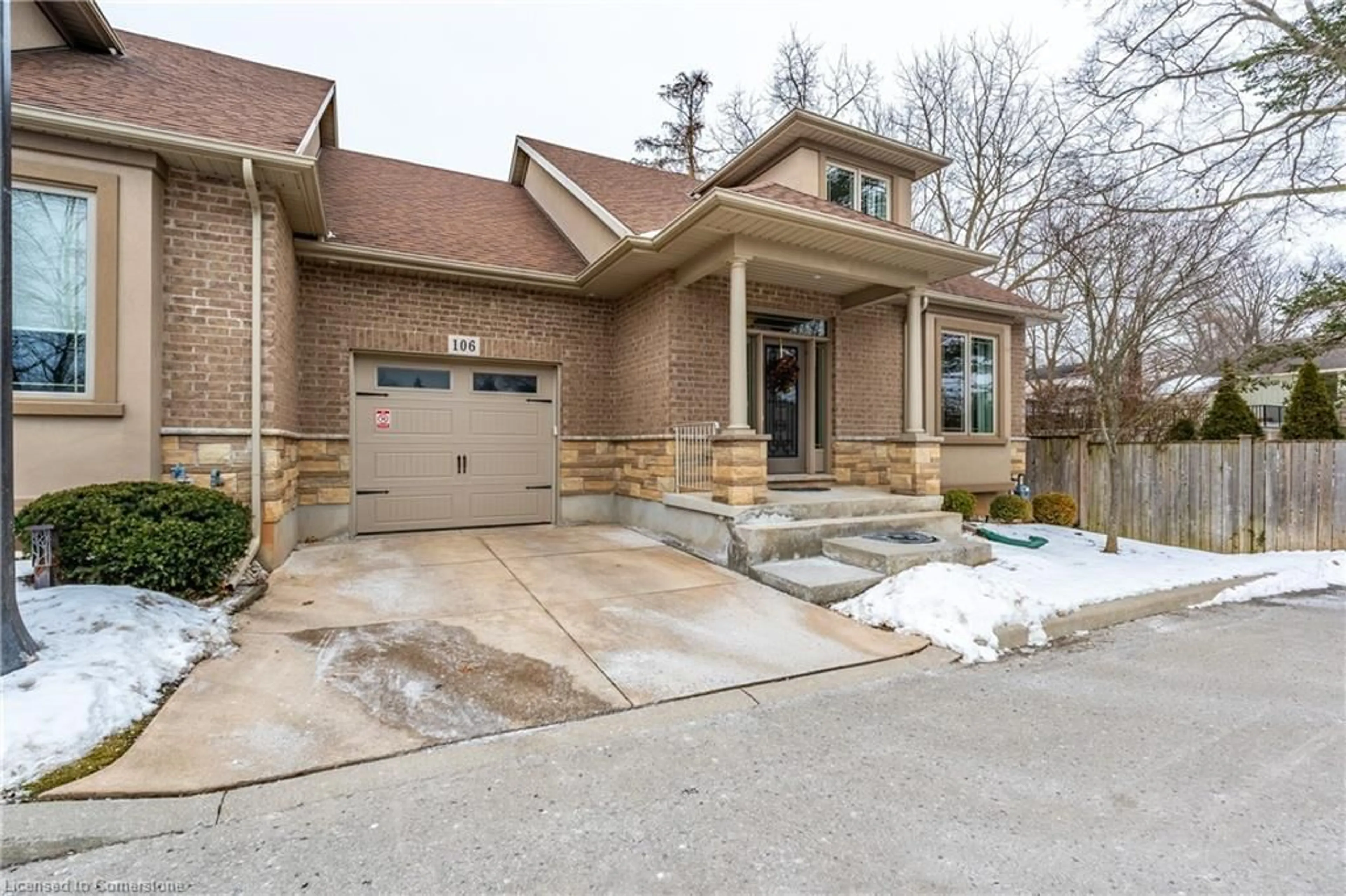 Home with brick exterior material, street for 6186 Dorchester Rd #106, Niagara Falls Ontario L2G 0G4