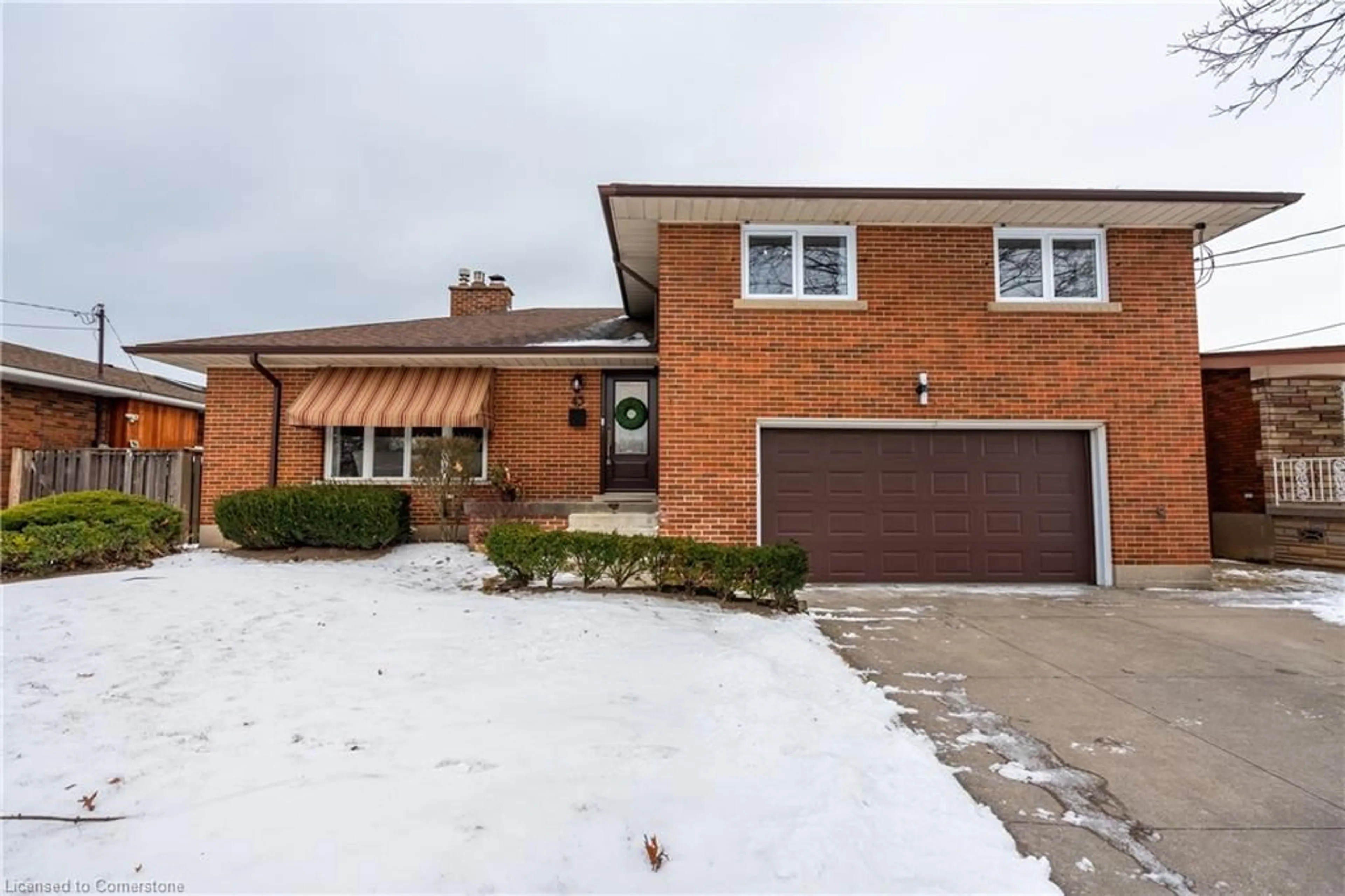 Home with brick exterior material, street for 43 Bruce Park Dr, Hamilton Ontario L9A 3G5