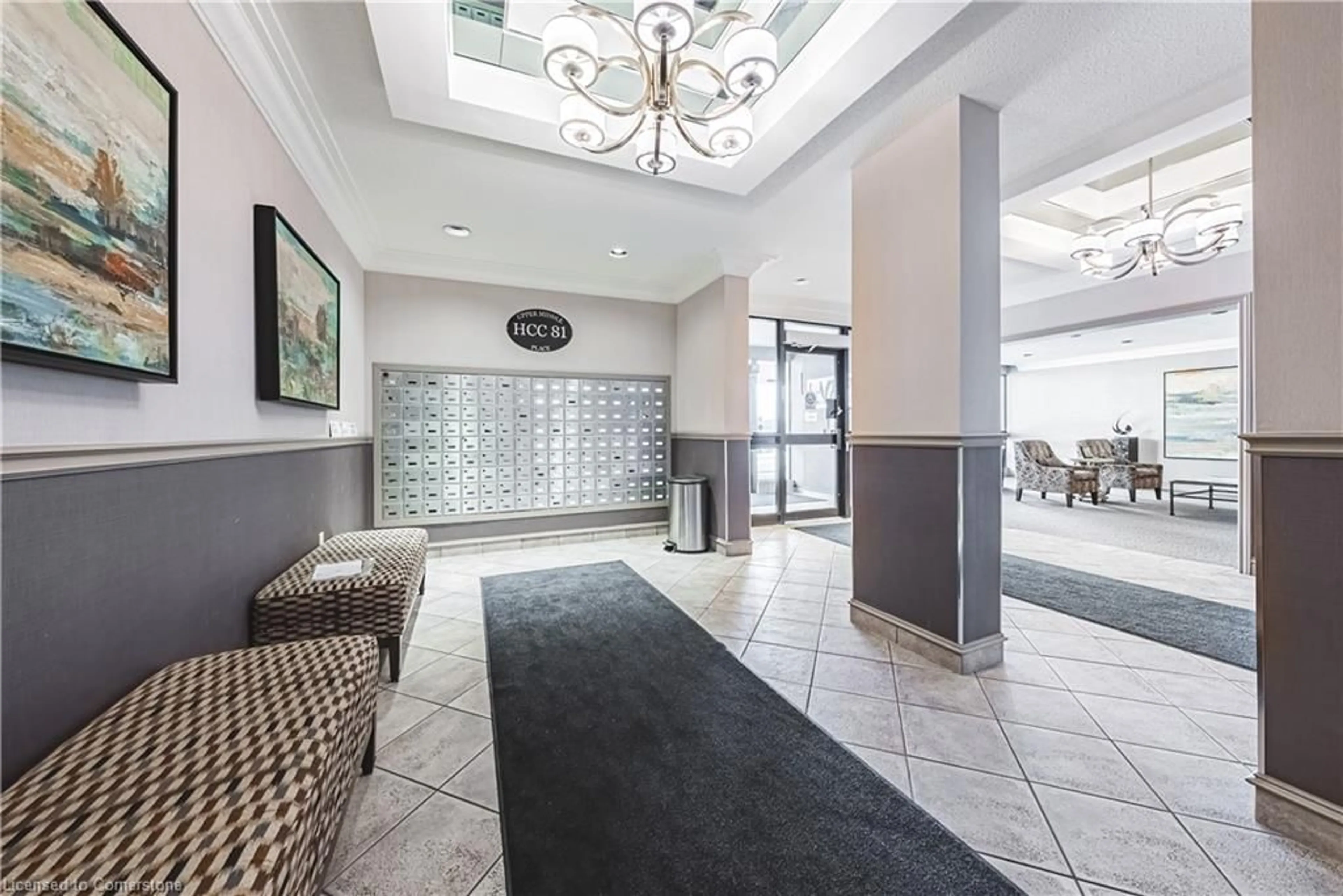 Lobby for 2055 Upper Middle Rd #1201, Burlington Ontario L7P 3P4