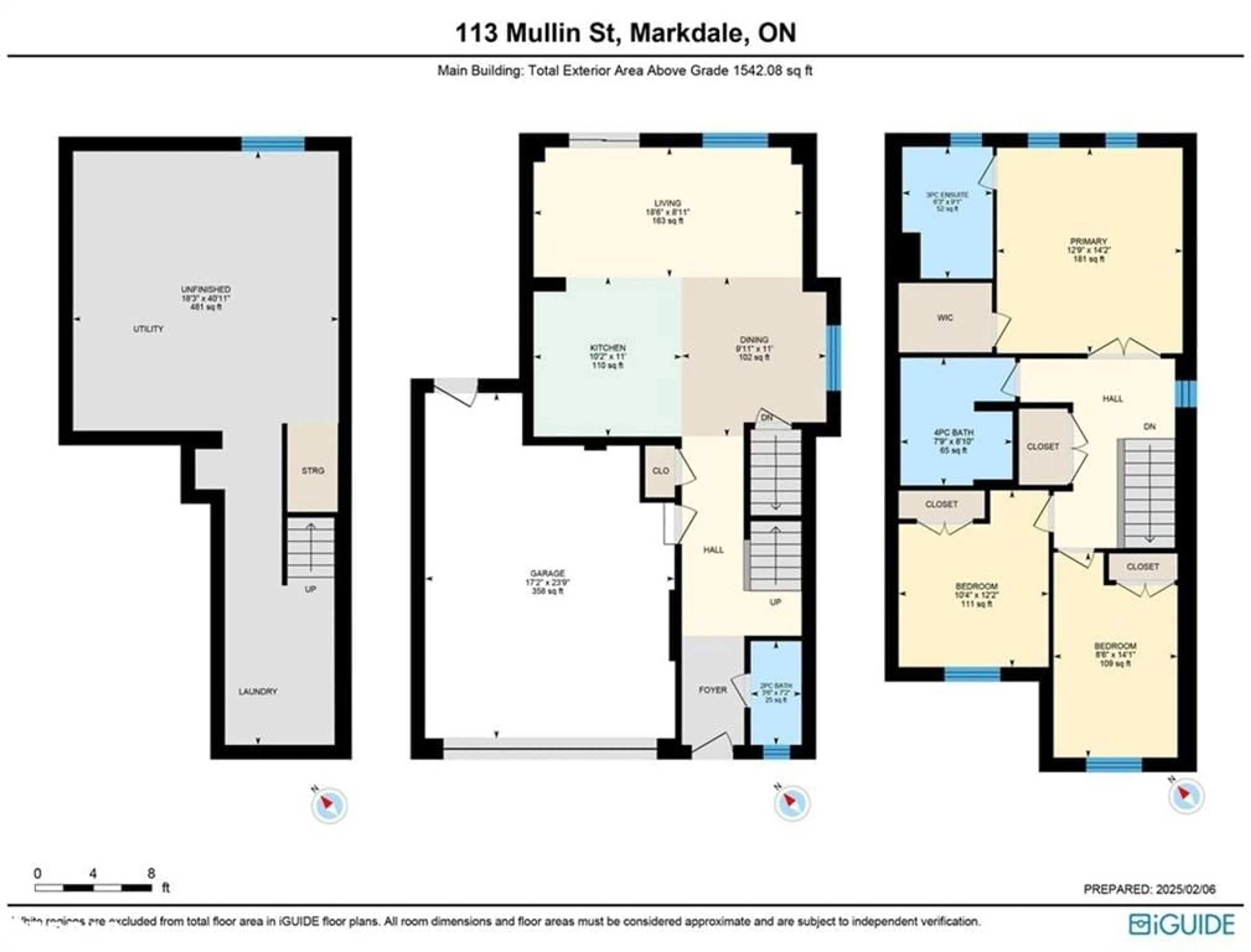 Floor plan for 113 Mullin St, Markdale Ontario N0C 1H0