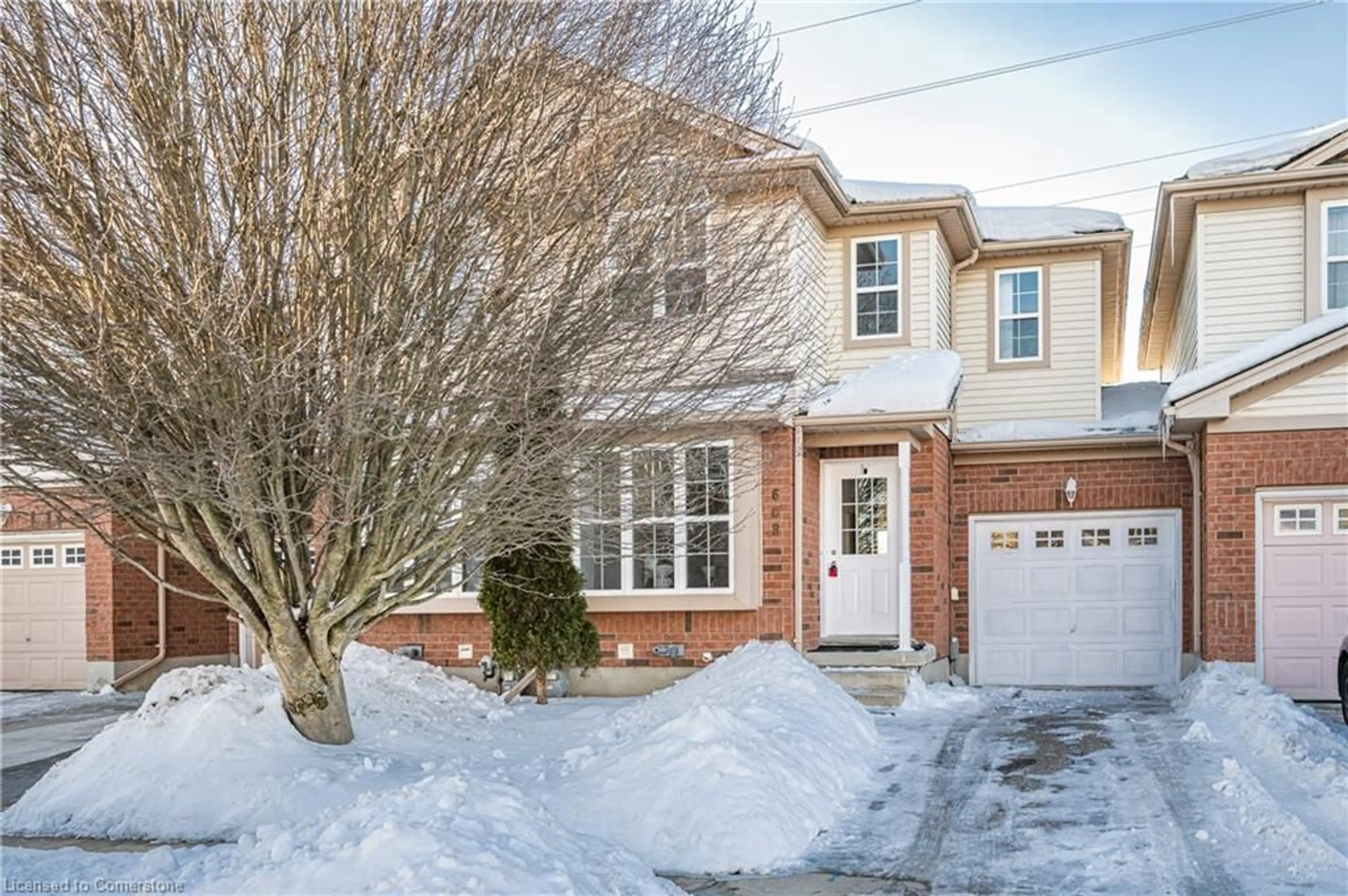 Home with brick exterior material, street for 608 Brandenburg Blvd, Waterloo Ontario N2T 2V3