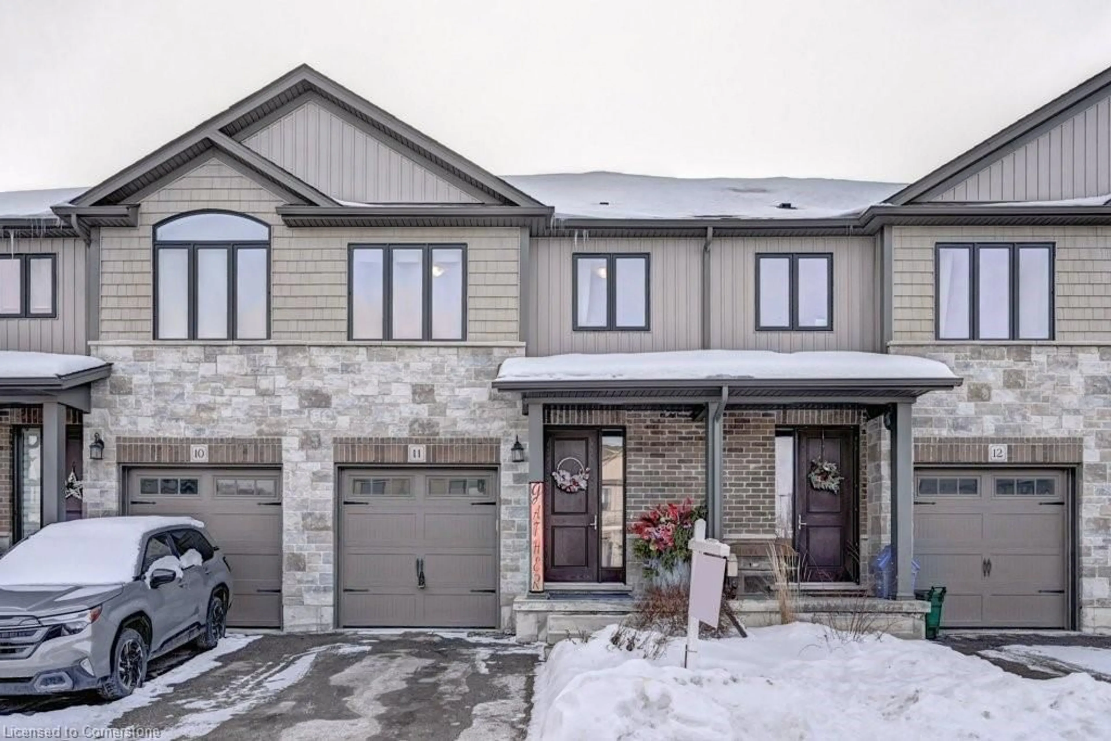 Home with brick exterior material, street for 50 Bute St #11, Ayr Ontario N0B 1E0