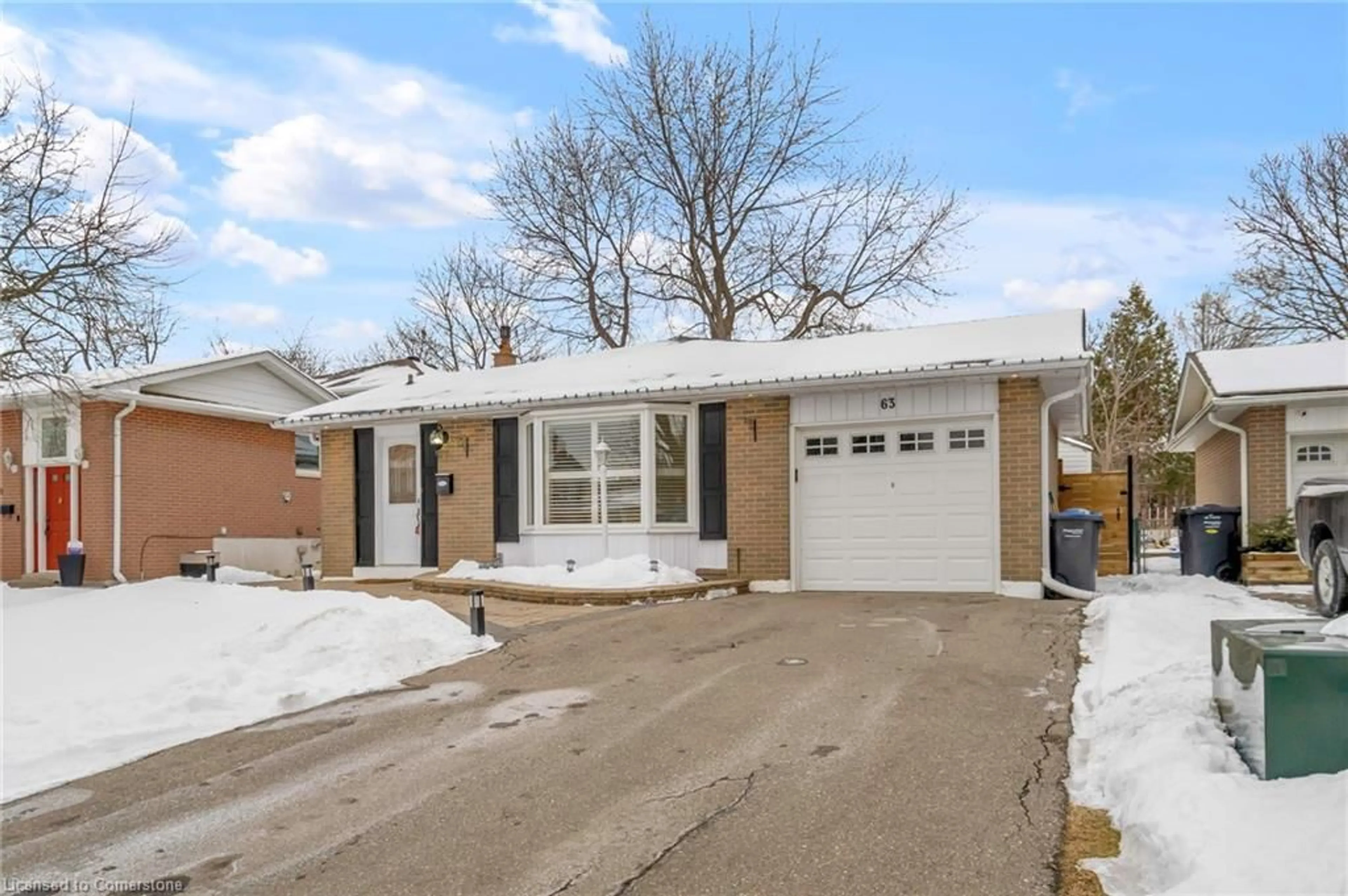 Home with brick exterior material, street for 63 Lockton Cres, Brampton Ontario L6W 1C2