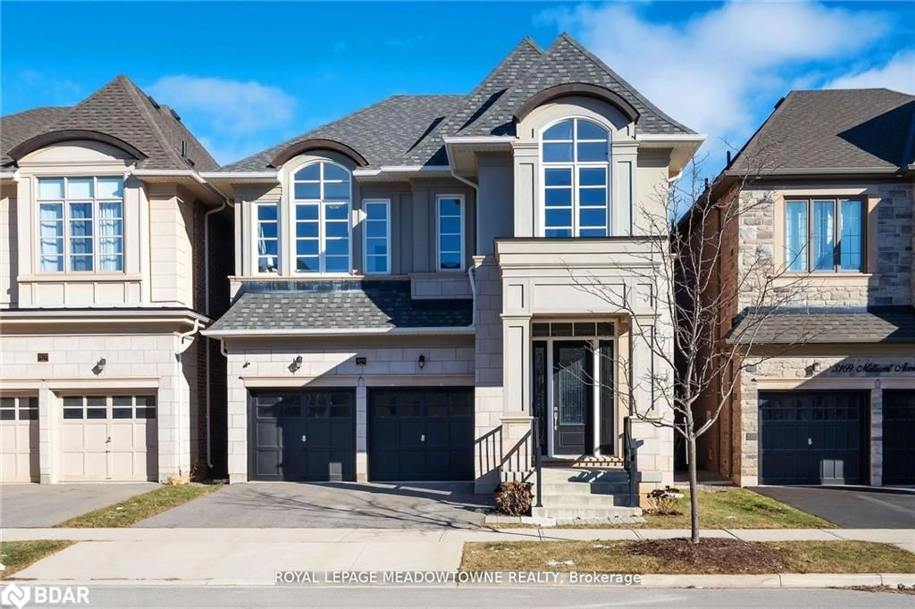 Home with brick exterior material, street for 3173 Millicent Ave, Oakville Ontario L6H 0V2