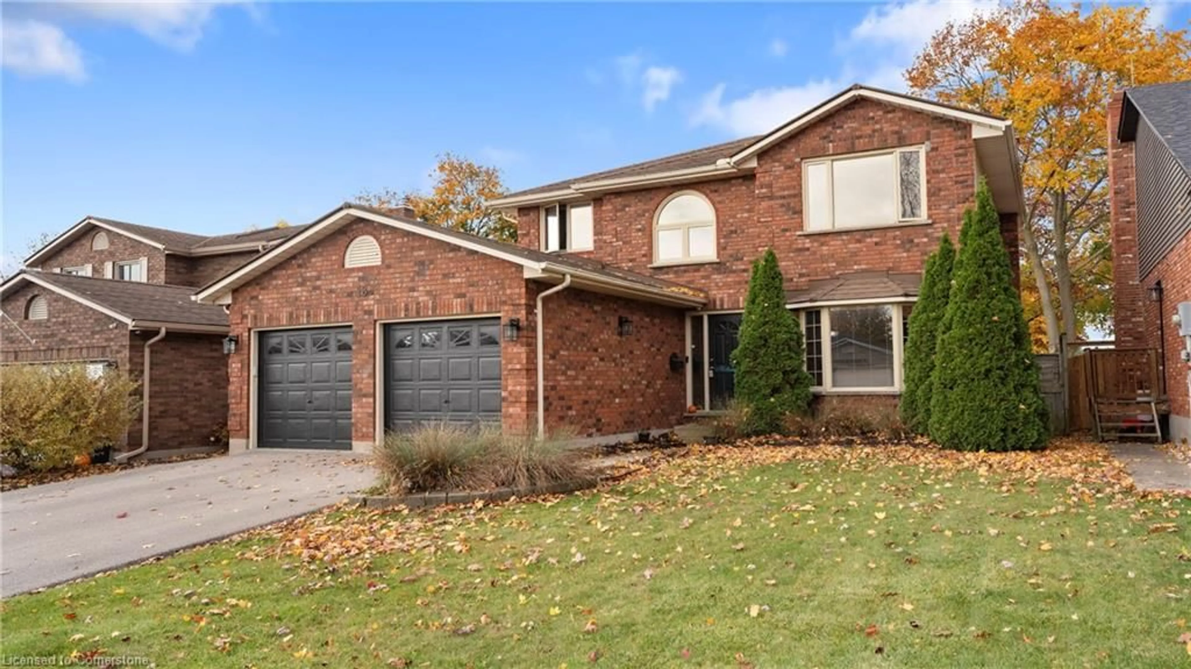 Home with brick exterior material, street for 18 Rutherford Dr, Simcoe Ontario N3Y 5J7