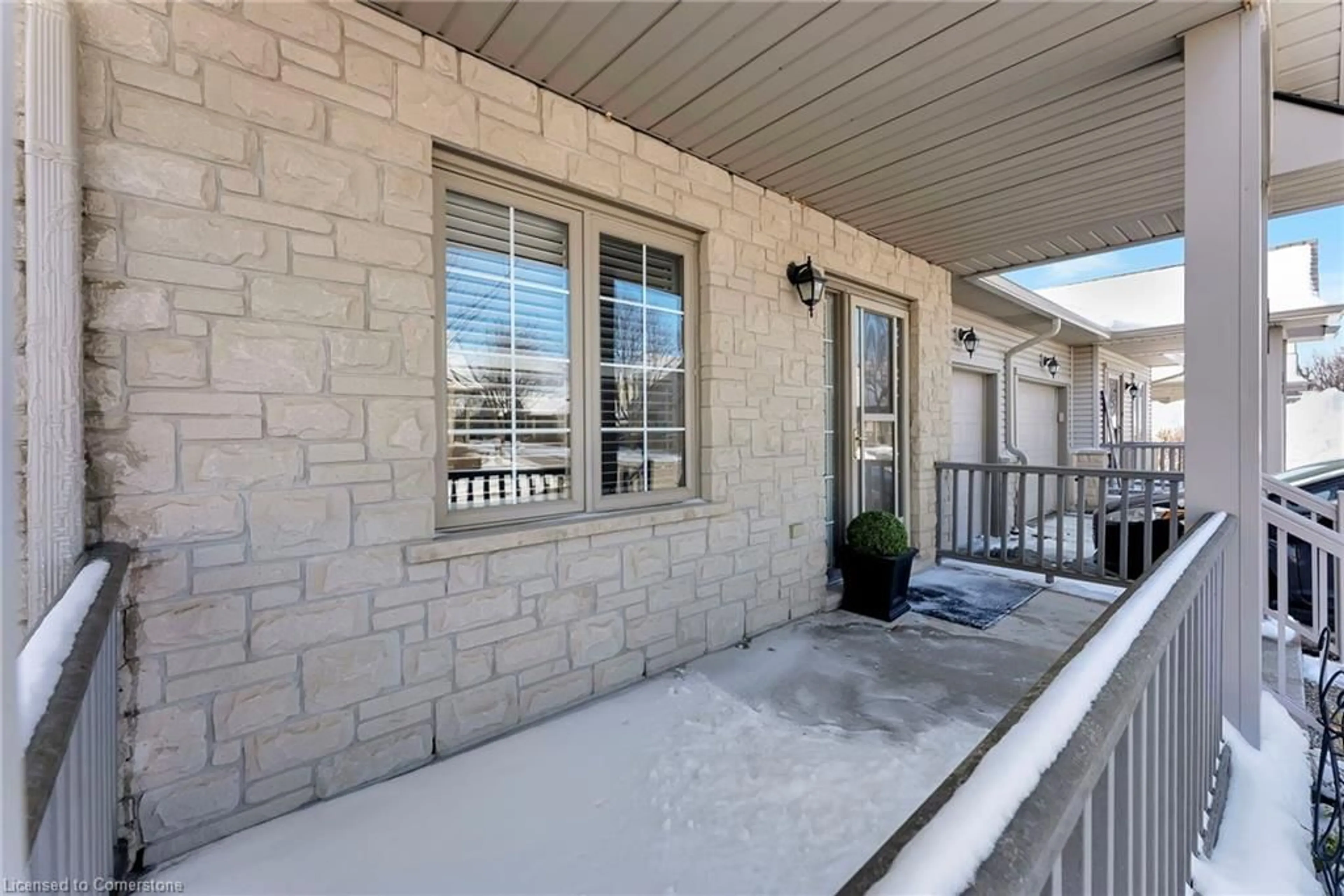 Patio, street for 34 Southbrook Drive #43, Binbrook Ontario L0R 1C0