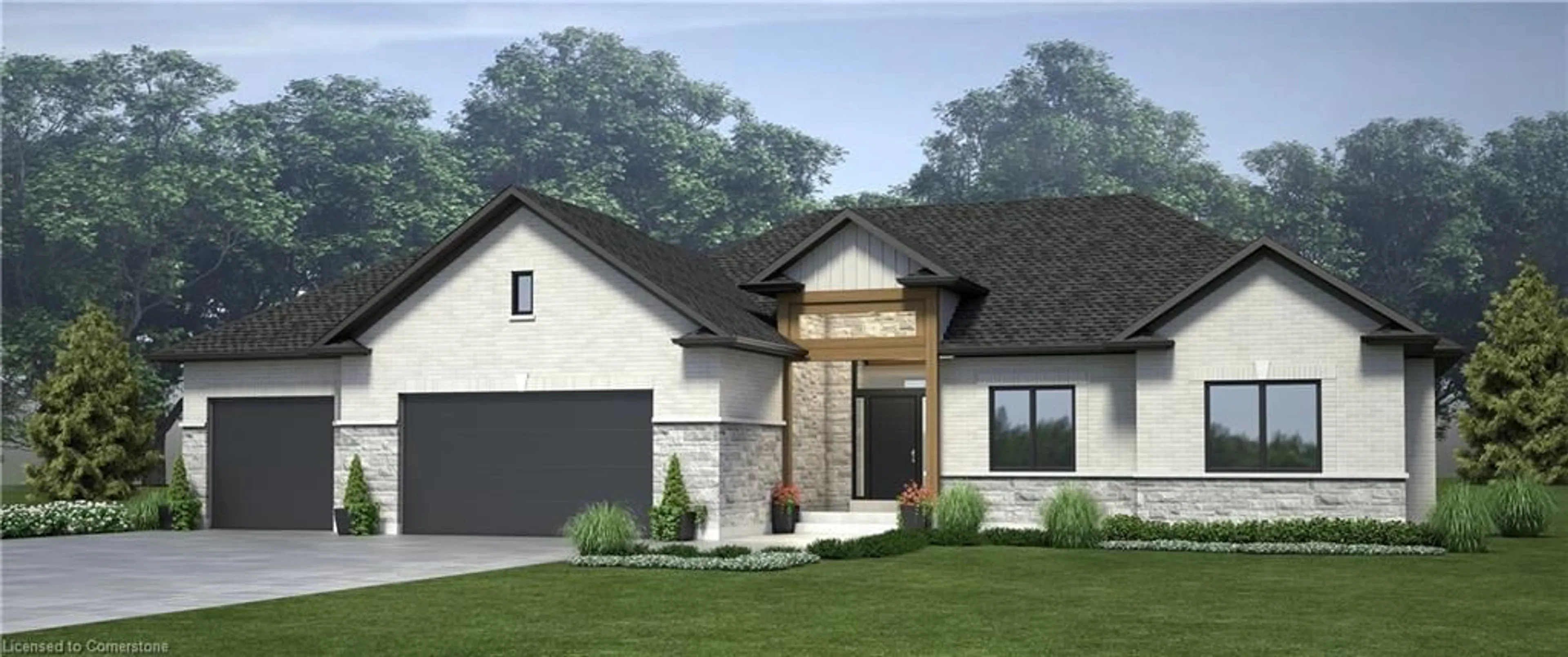 Home with brick exterior material, street for 9 Clover Lane #LOT 29, Otterville Ontario N0J 1R0