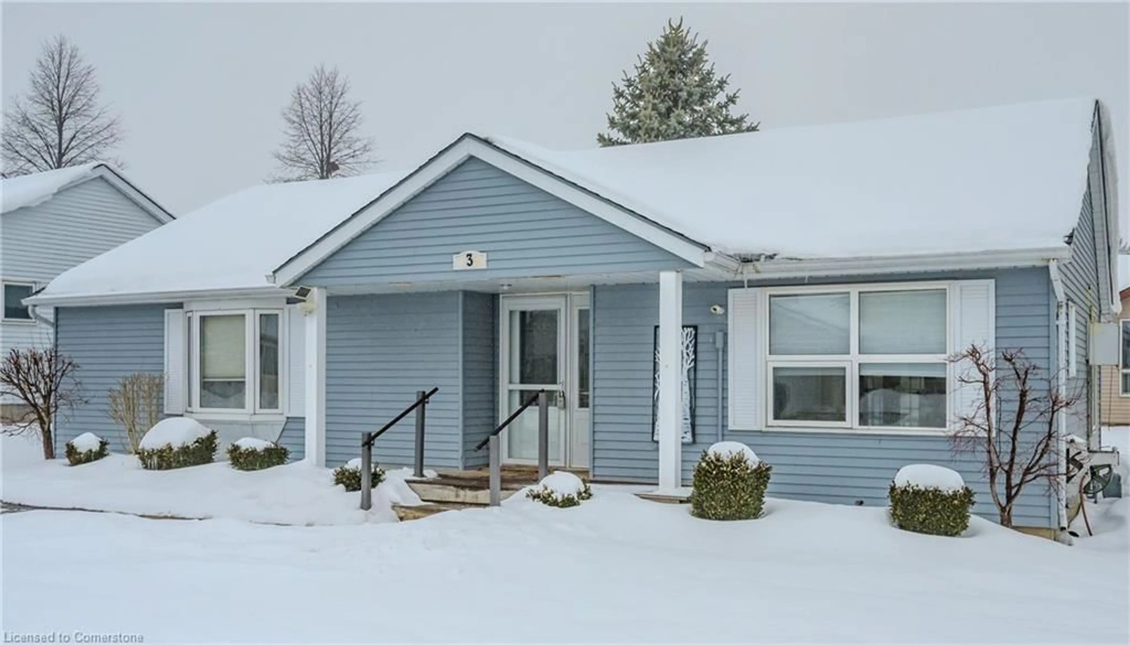 Home with vinyl exterior material, unknown for 3 Rolling Brook Lane, New Hamburg Ontario N3A 2G1