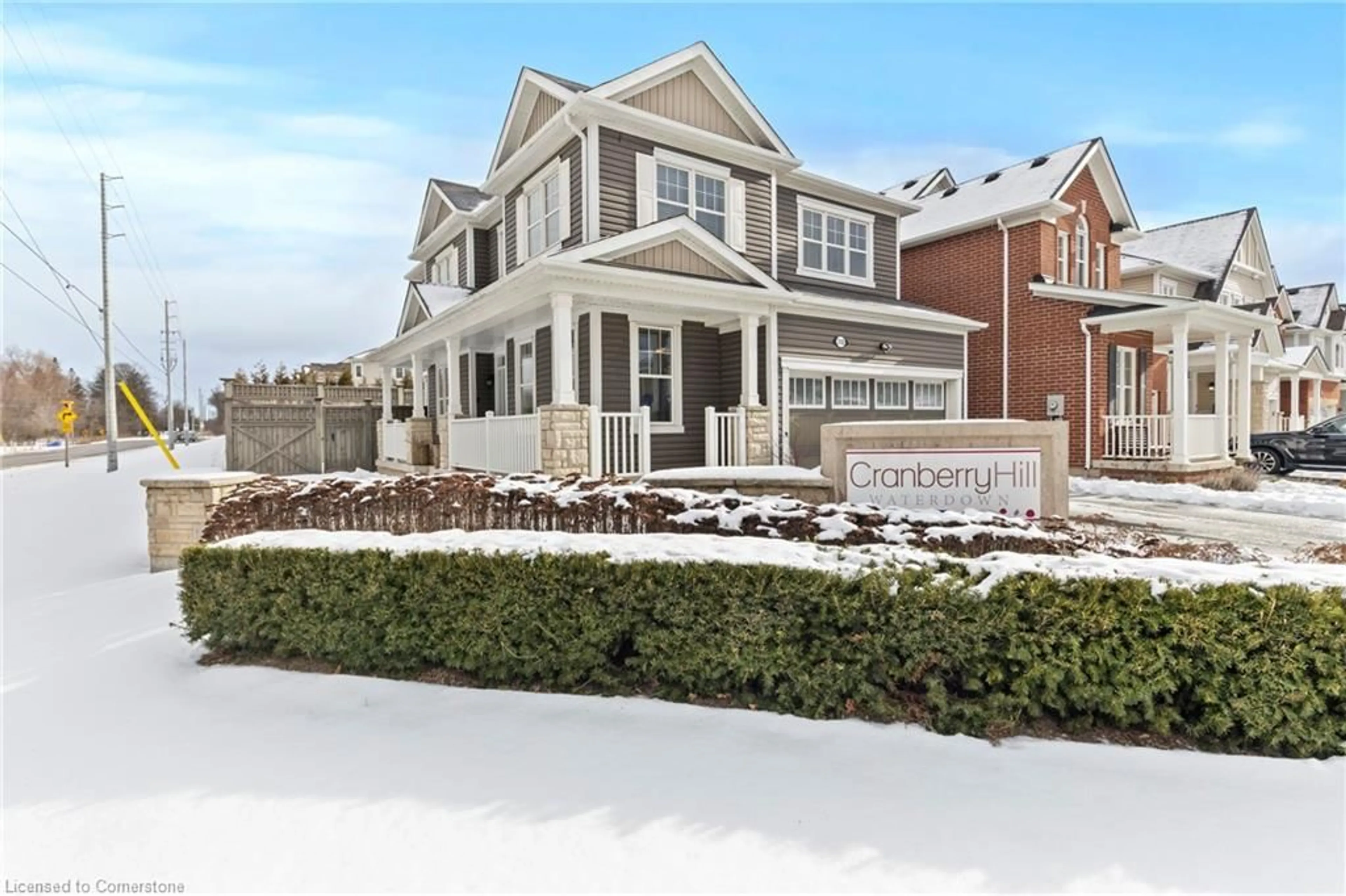 Home with brick exterior material, street for 310 Spring Creek Dr, Waterdown Ontario L8B 0Y5