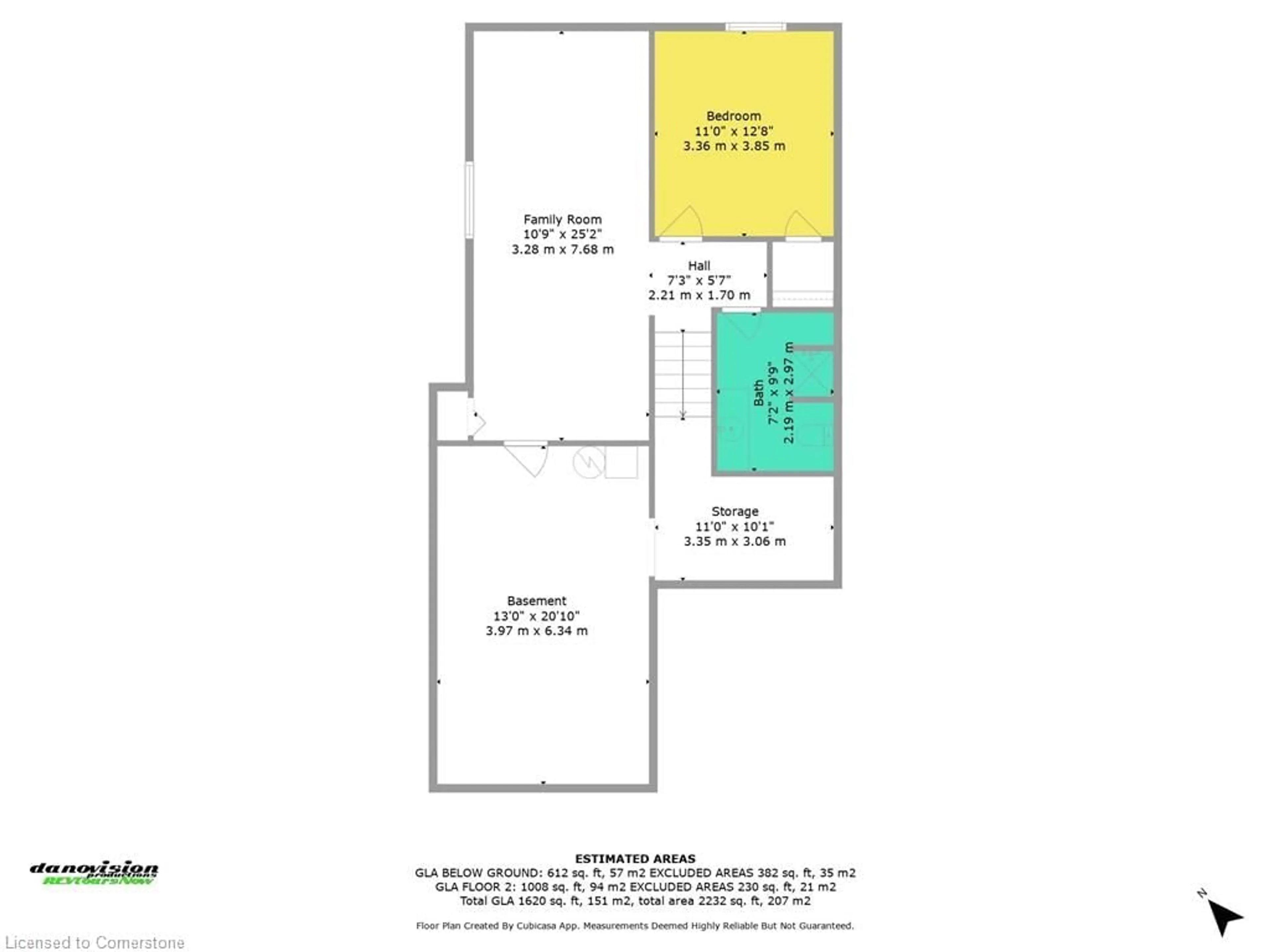 Floor plan for 420 St George St, Port Dover Ontario N0A 1N4