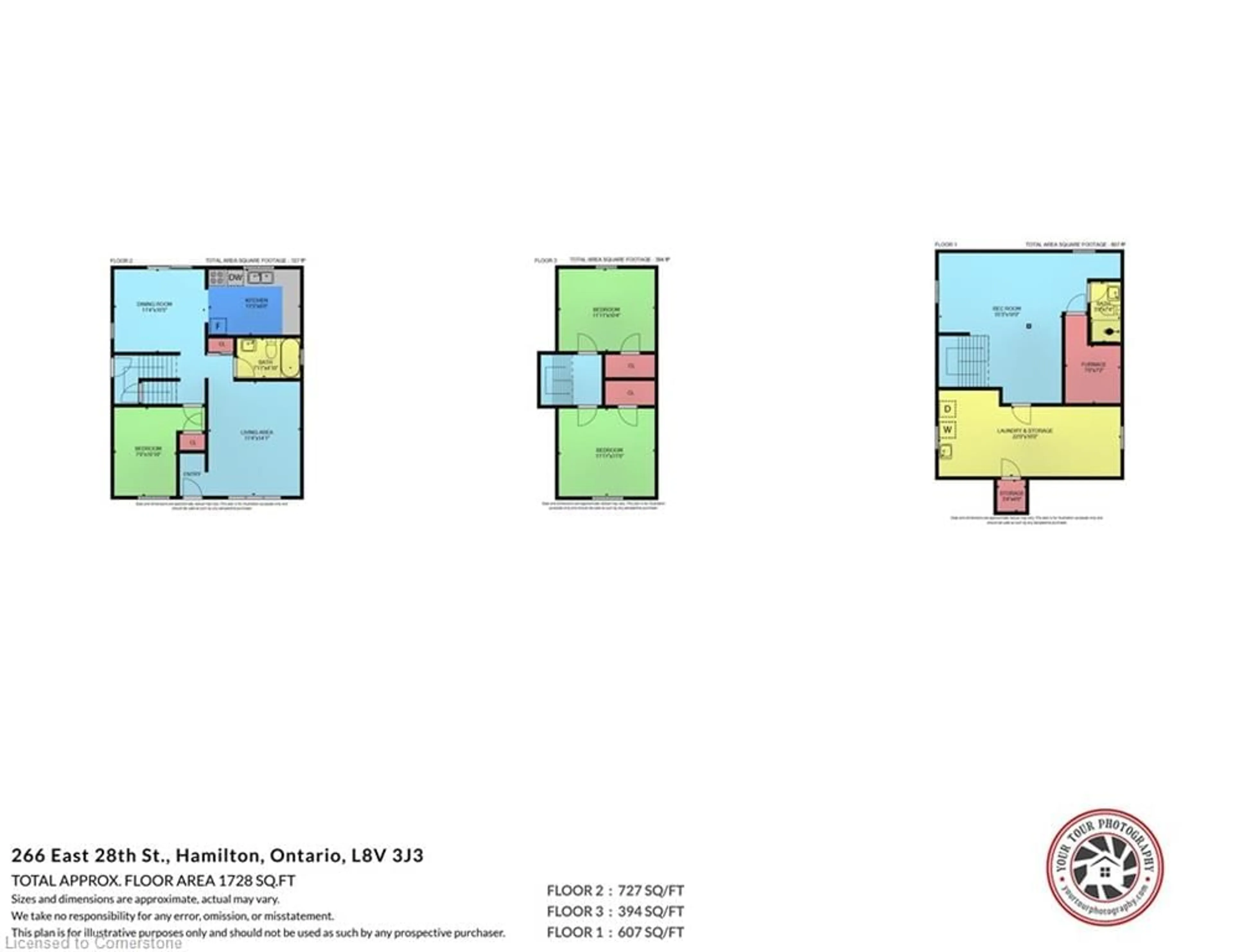 Floor plan for 266 East 28th St, Hamilton Ontario L8V 3J3