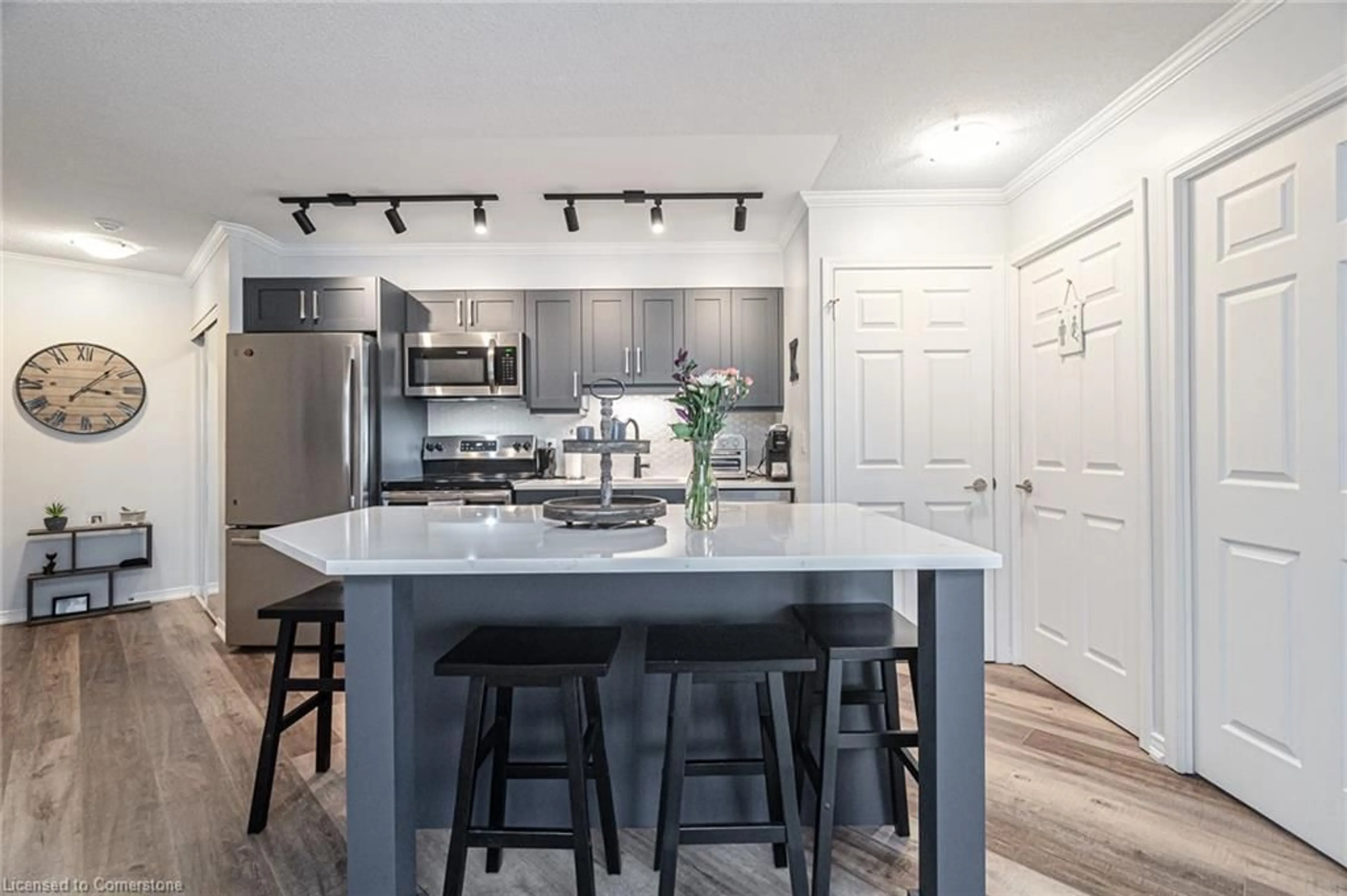 Open concept kitchen, unknown for 340 Watson St #110, Whitby Ontario L1N 9G1