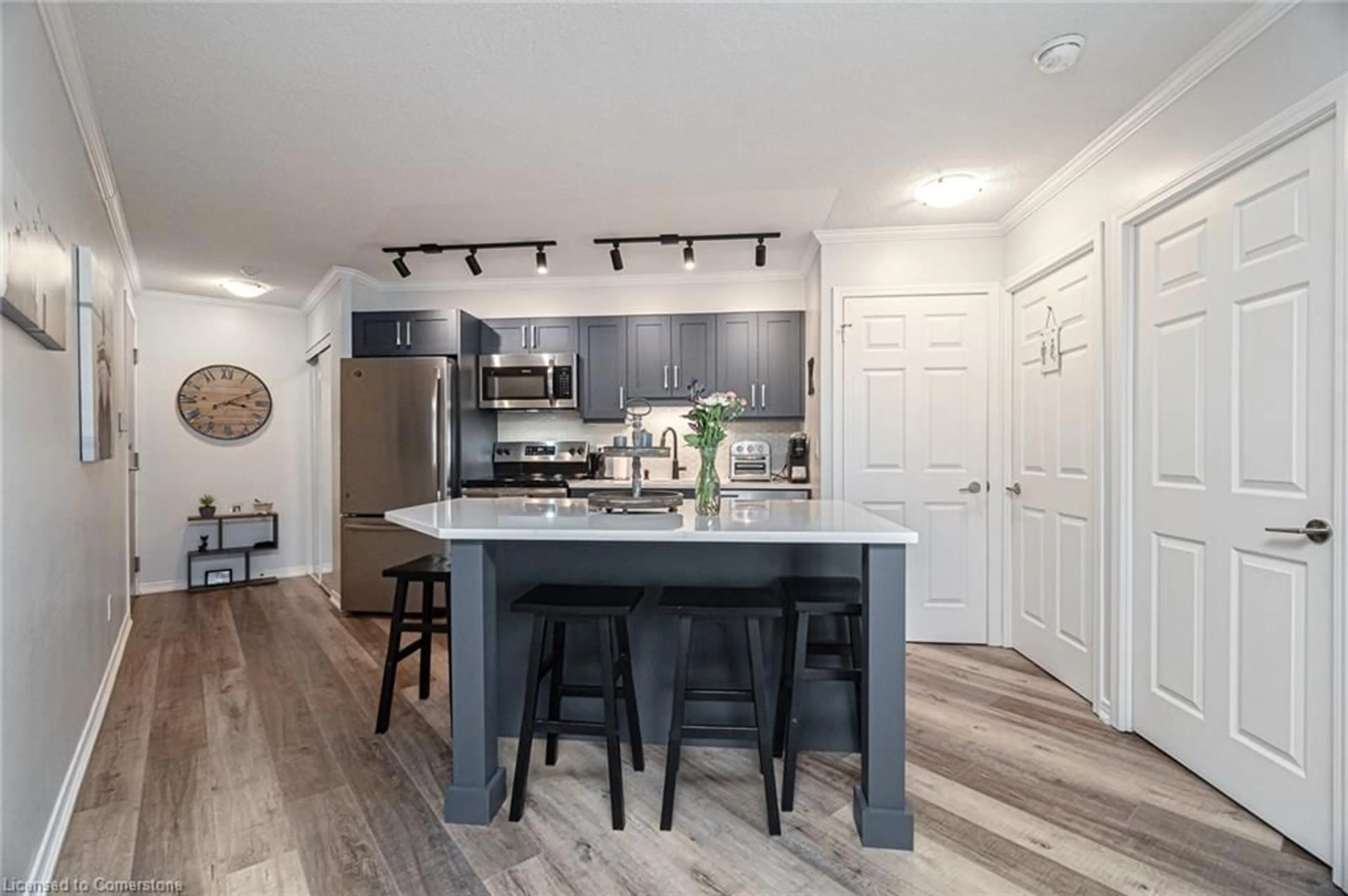 Open concept kitchen, unknown for 340 Watson St #110, Whitby Ontario L1N 9G1