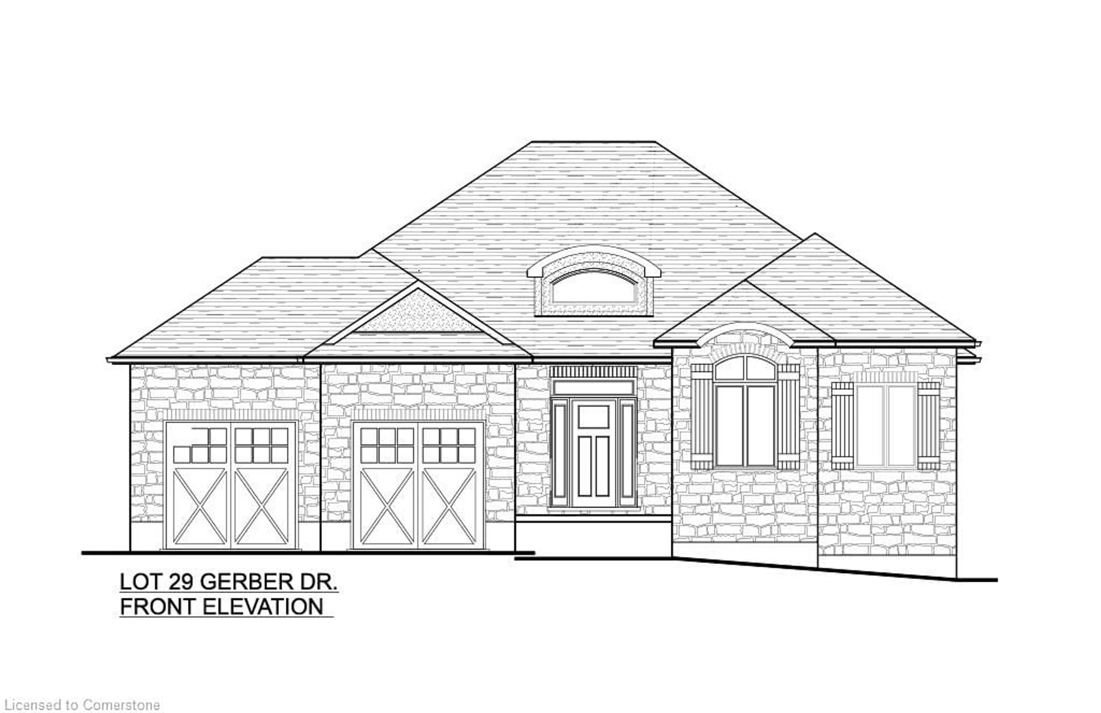 Home with brick exterior material, building for 47 Coulter St, Milverton Ontario N0K 1M0