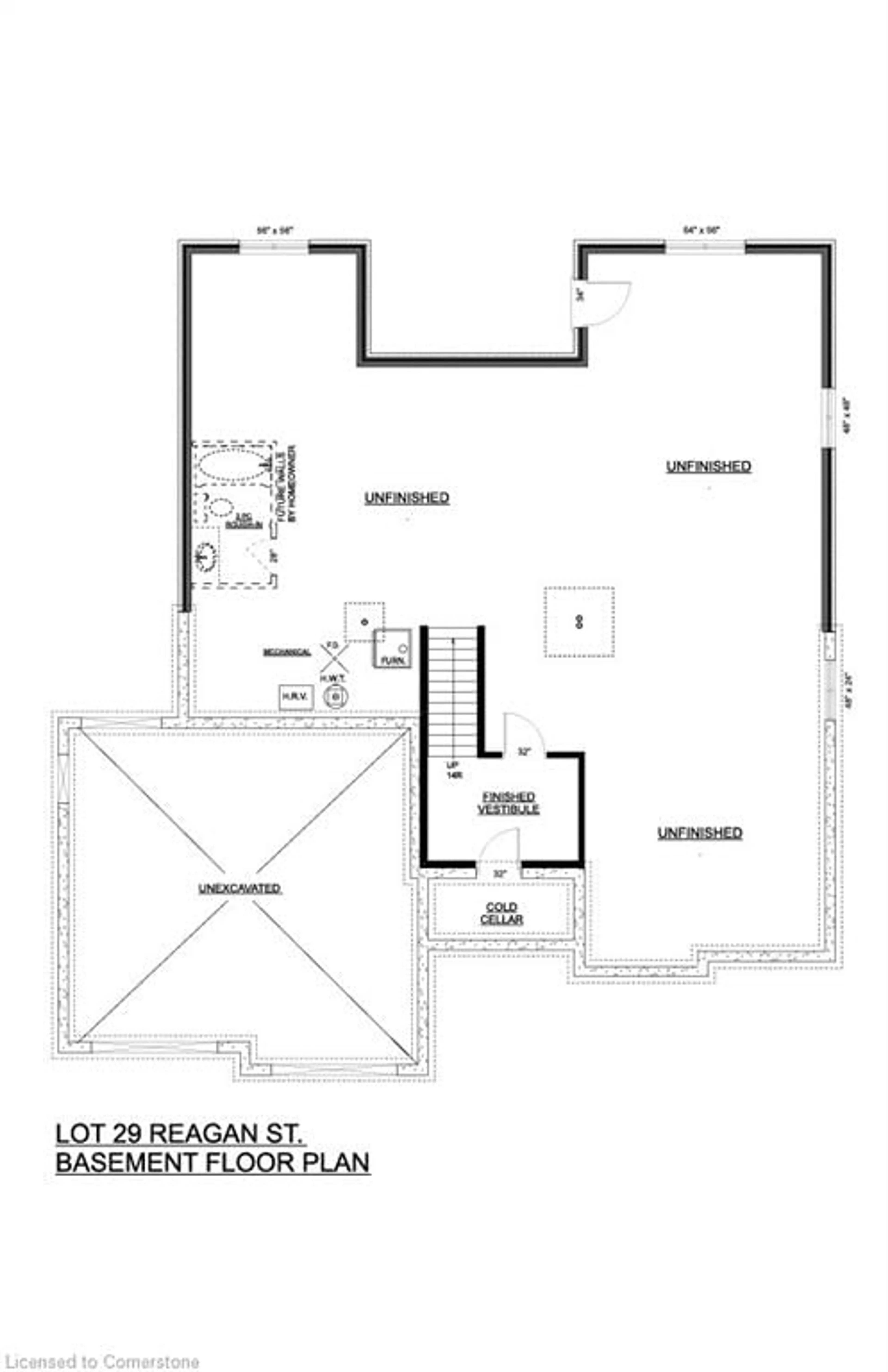 Floor plan for 47 Coulter St, Milverton Ontario N0K 1M0