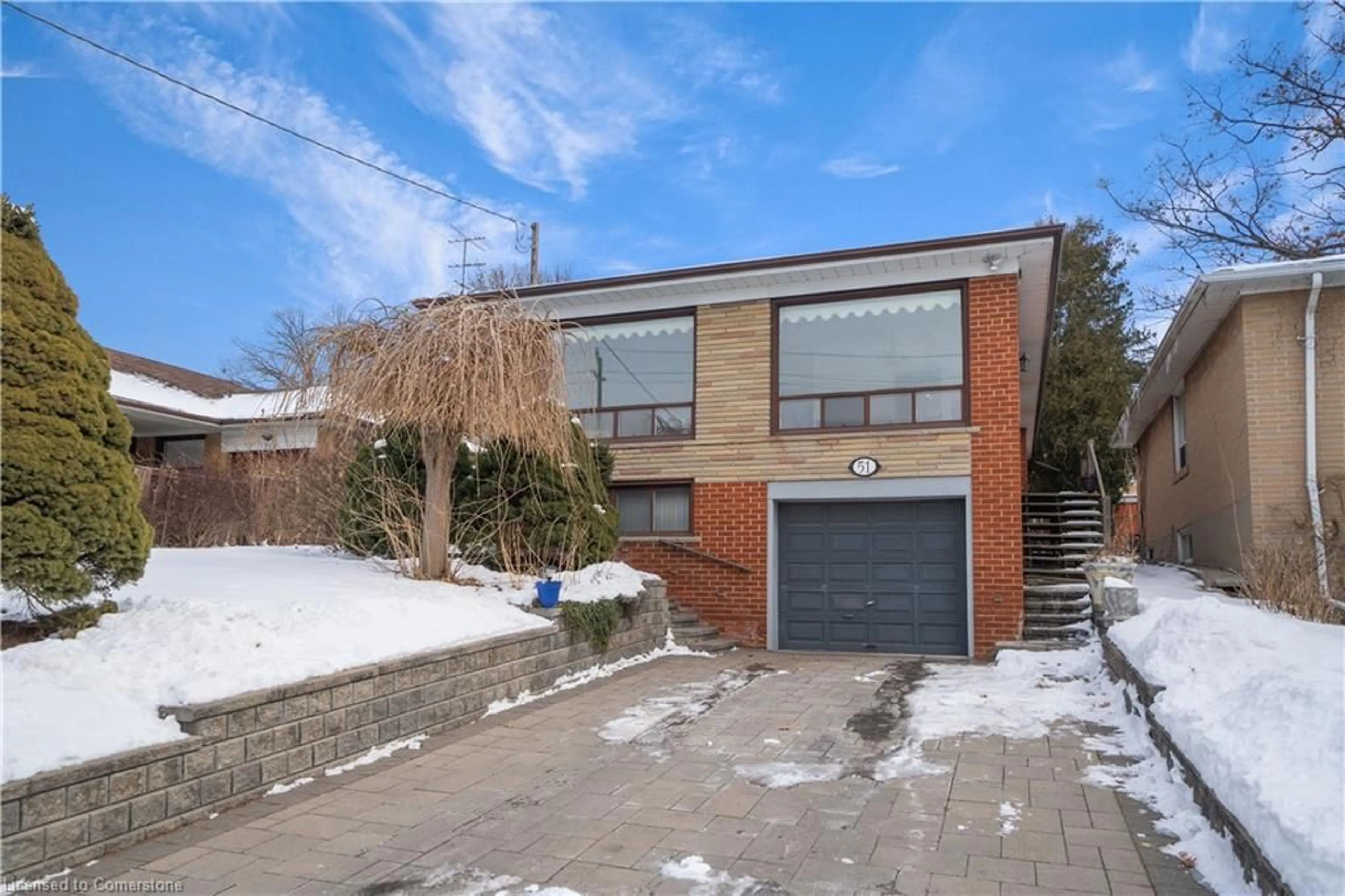 Home with brick exterior material, street for 51 Lexfield Ave, North York Ontario M3M 1M6