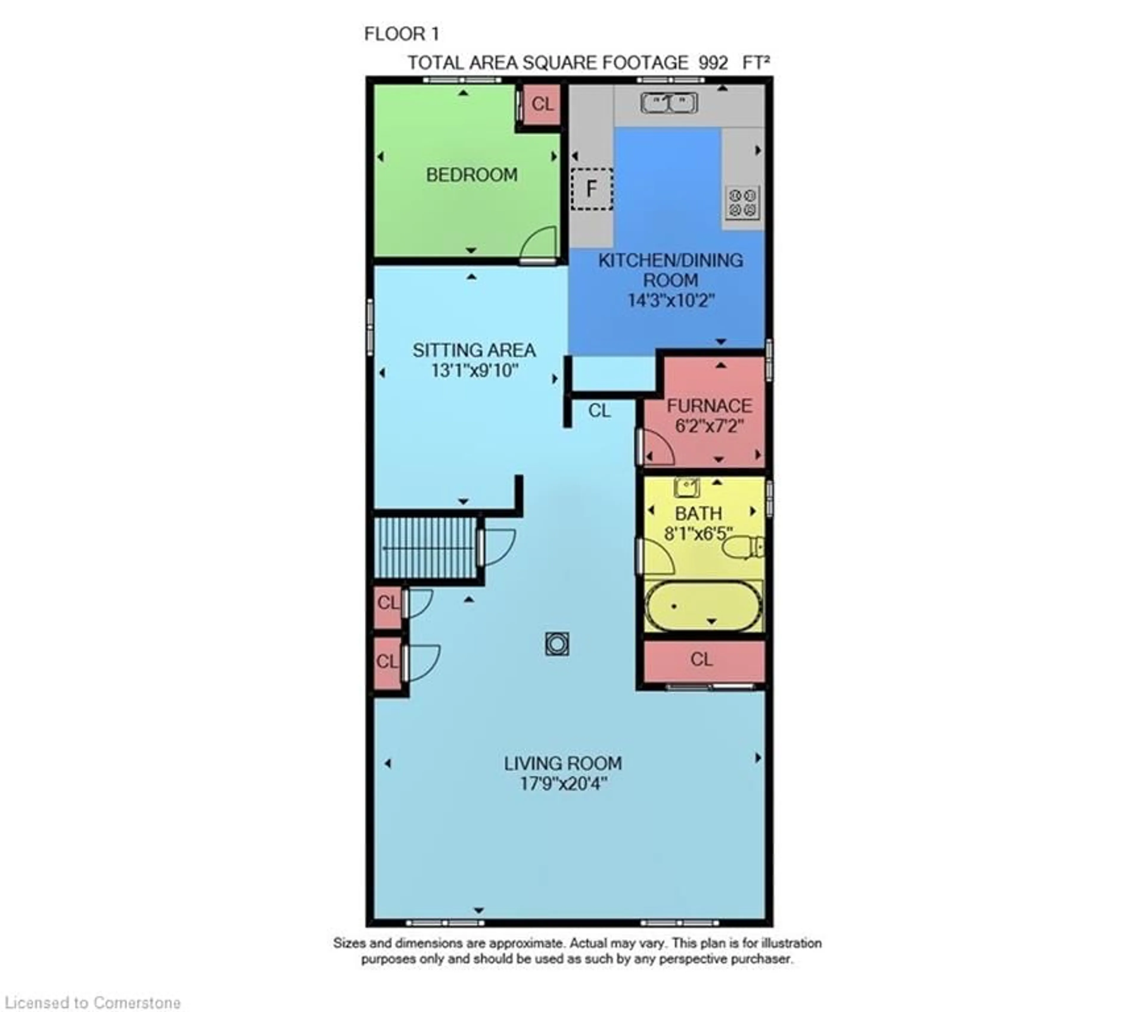 Floor plan for 4943 Homestead Dr, Beamsville Ontario L3J 0C7