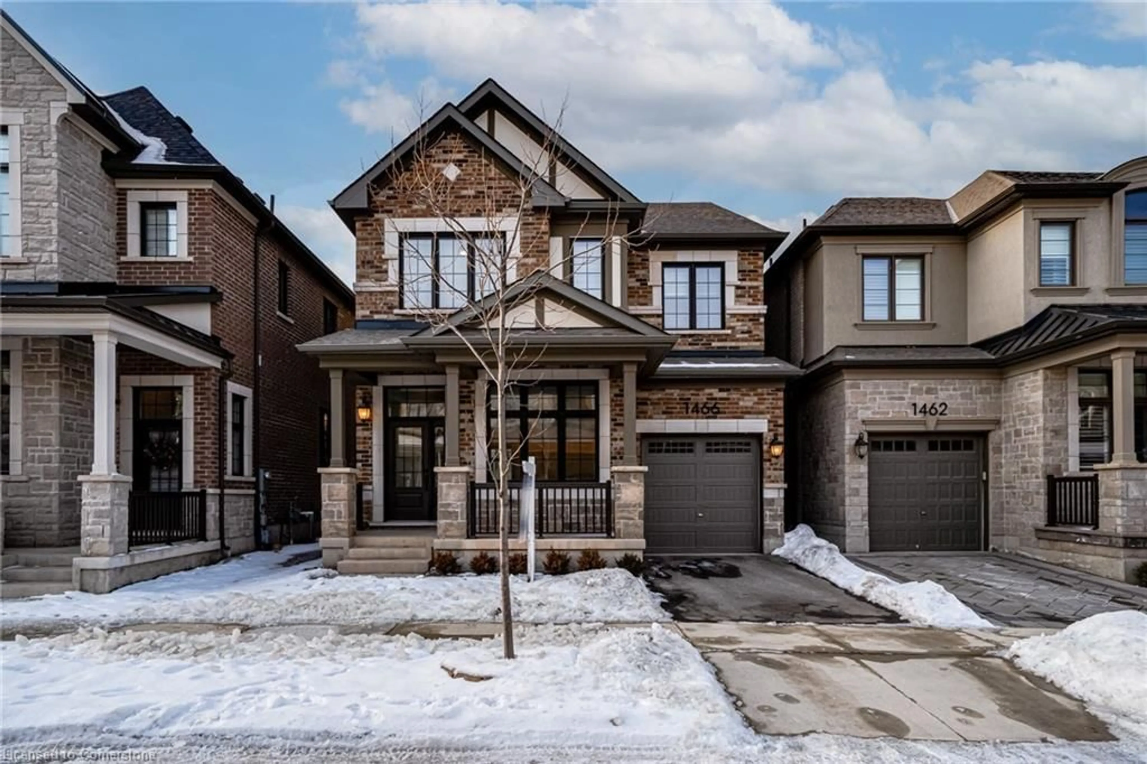 Home with brick exterior material, street for 1466 Everest Cres, Oakville Ontario L6H 3S4