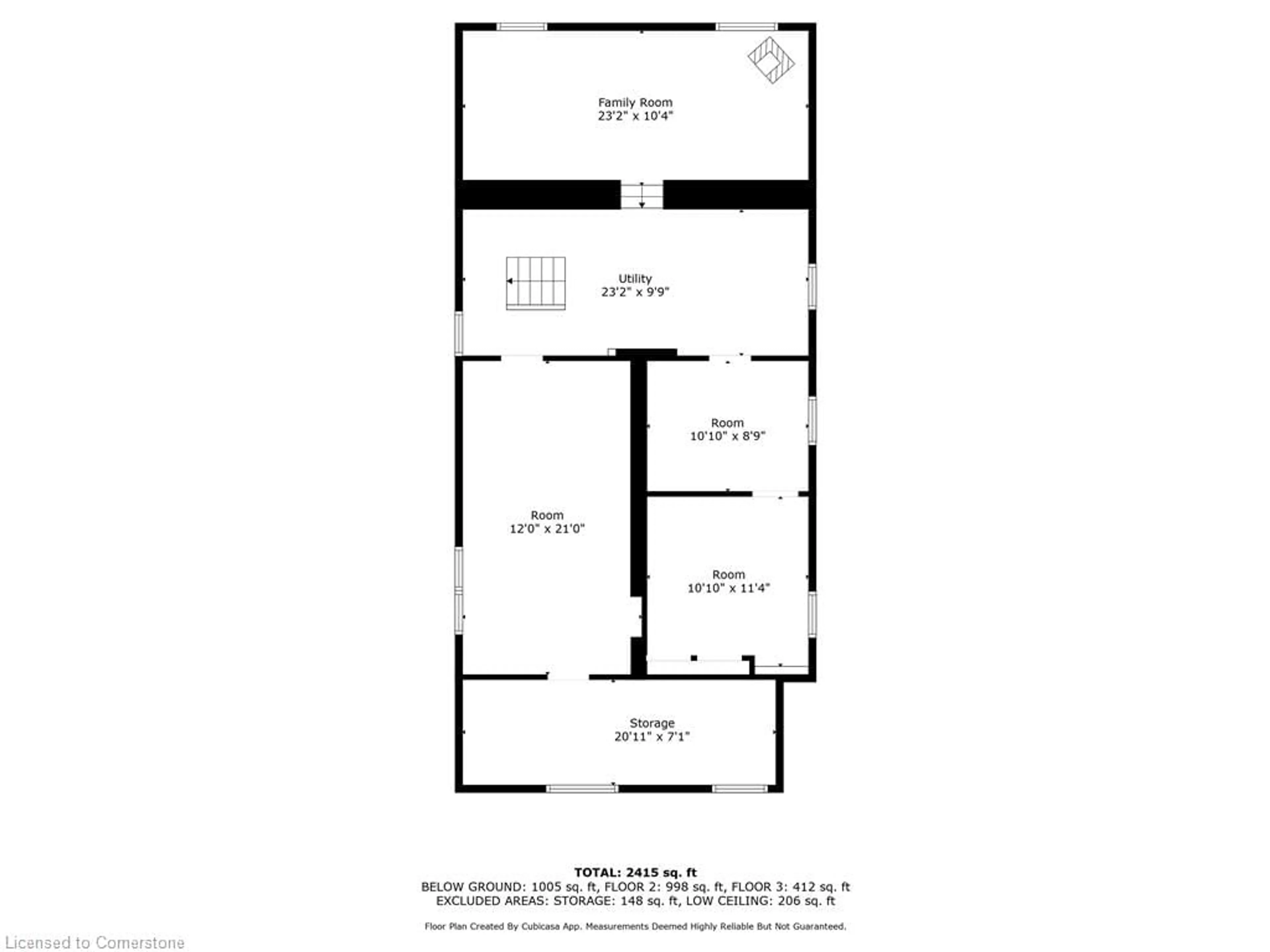 Floor plan for 17 Brunswick Ave, Kitchener Ontario N2H 4E5