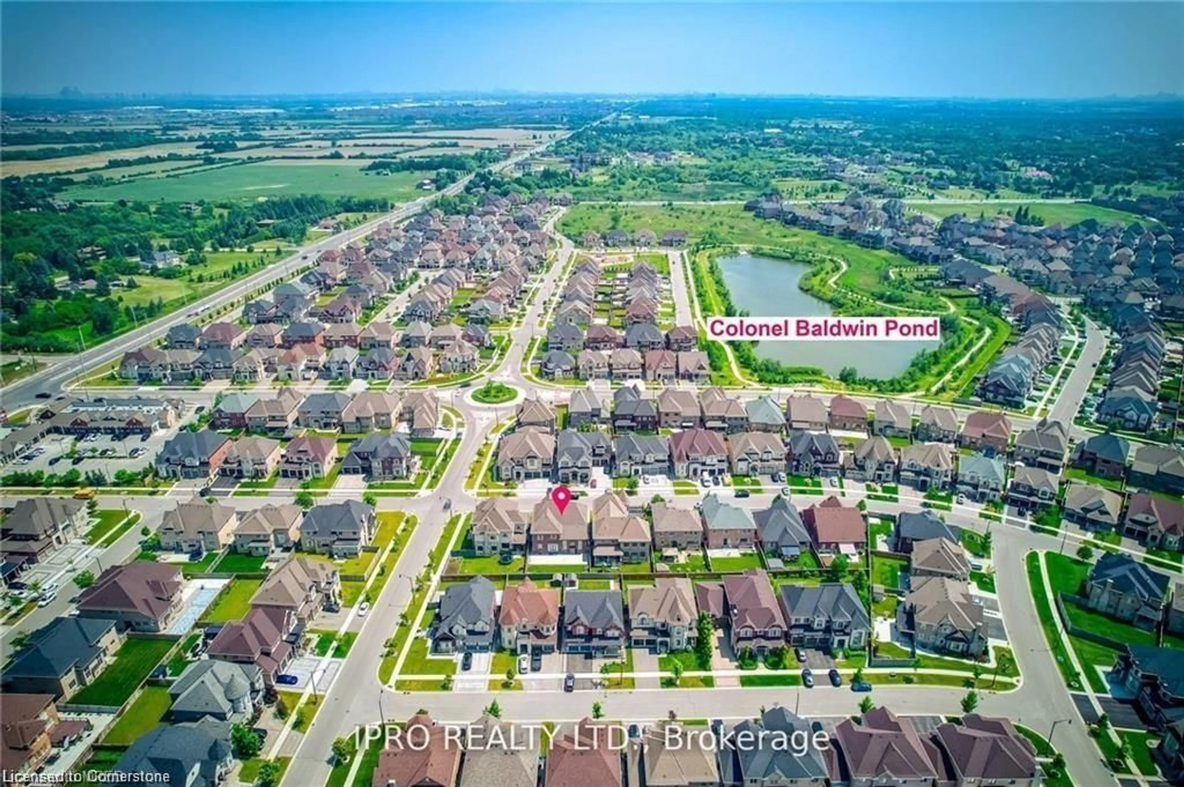 A pic from outside/outdoor area/front of a property/back of a property/a pic from drone, street for 20 Falkland Rd, Brampton Ontario L6P 4C3