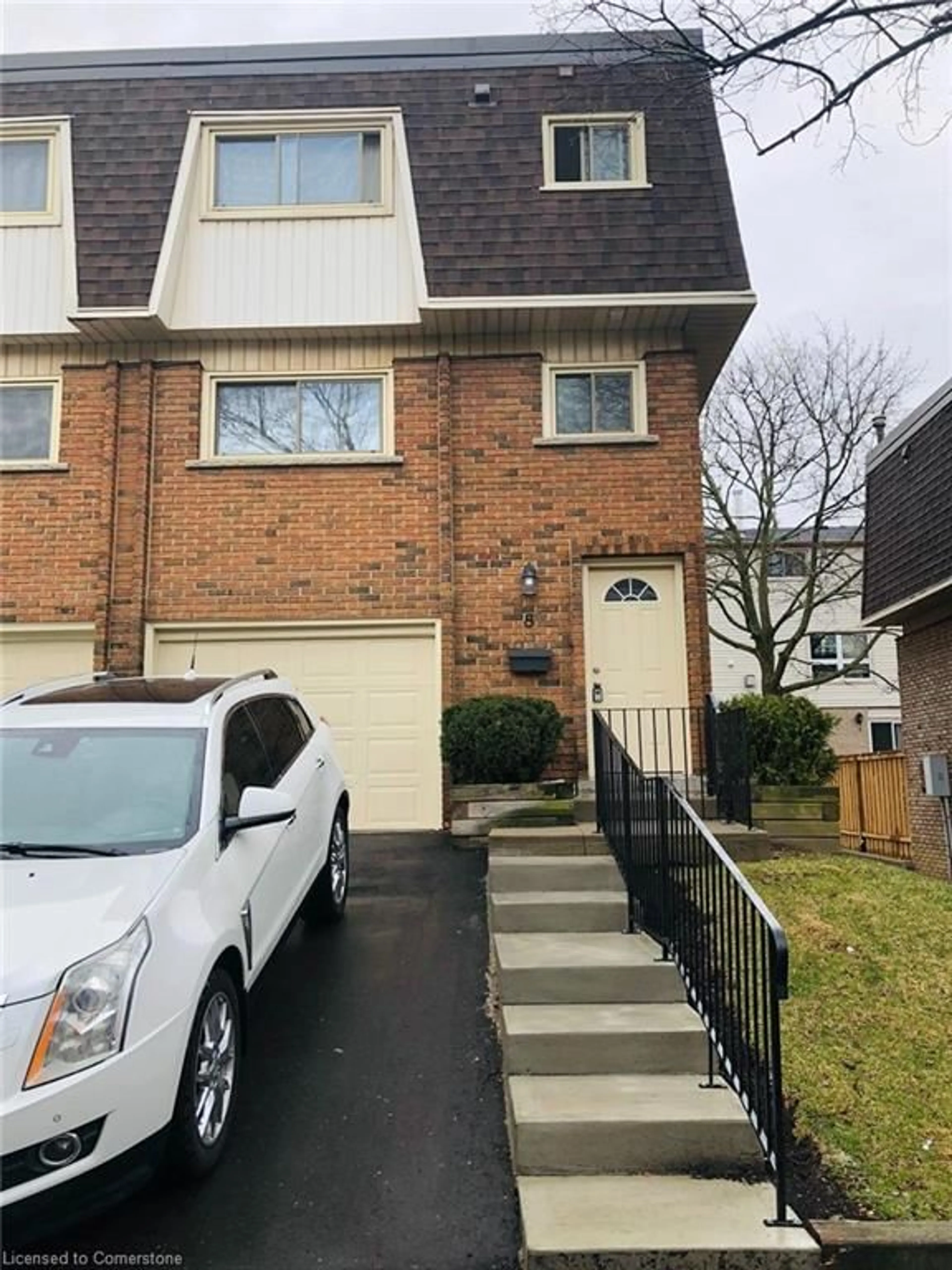 Home with brick exterior material, street for 125 Bonaventure Dr #8, Hamilton Ontario L9C 5Y9