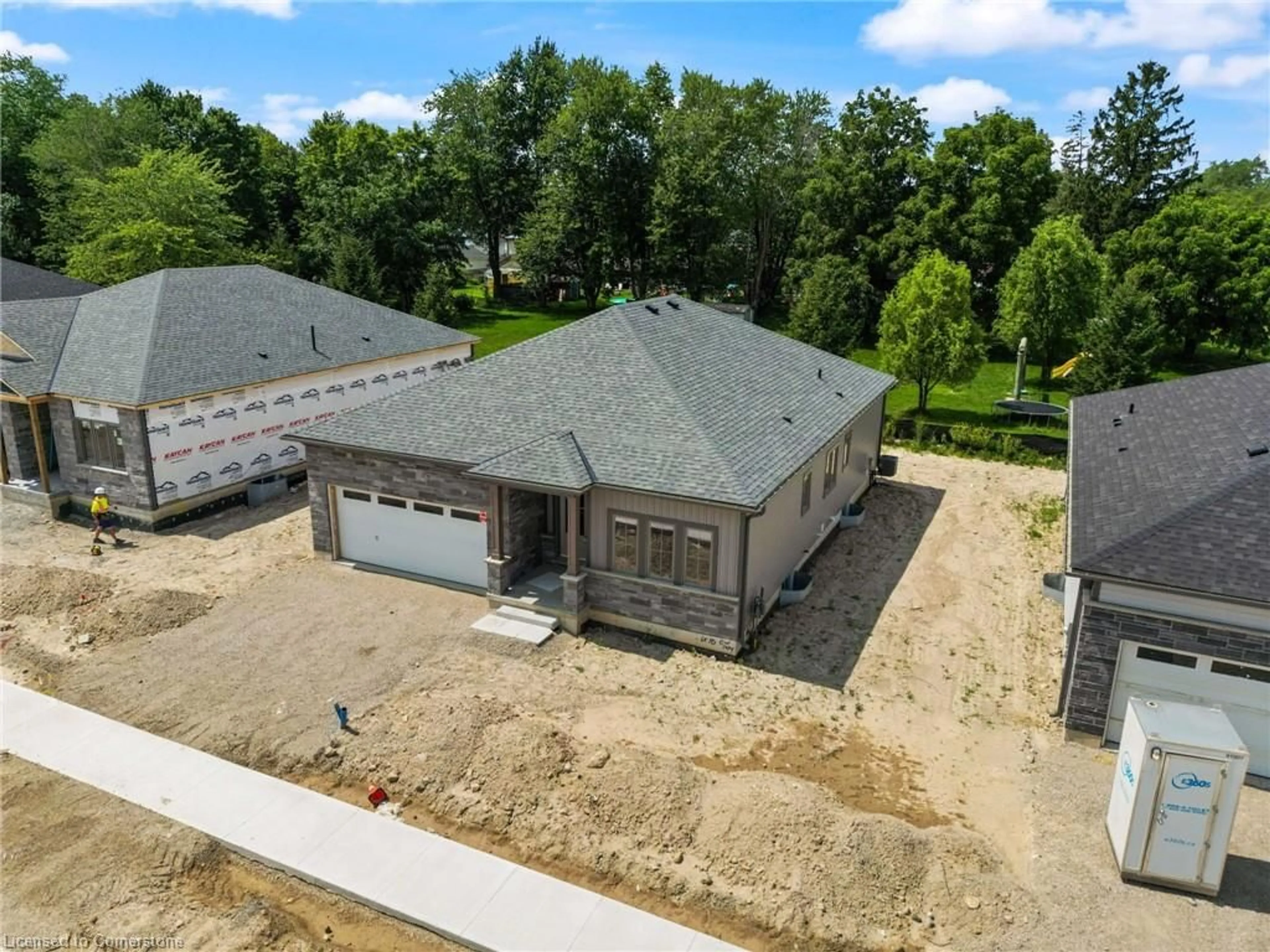 A pic from outside/outdoor area/front of a property/back of a property/a pic from drone, building for 144 Ellen St, Atwood Ontario N0G 1B0