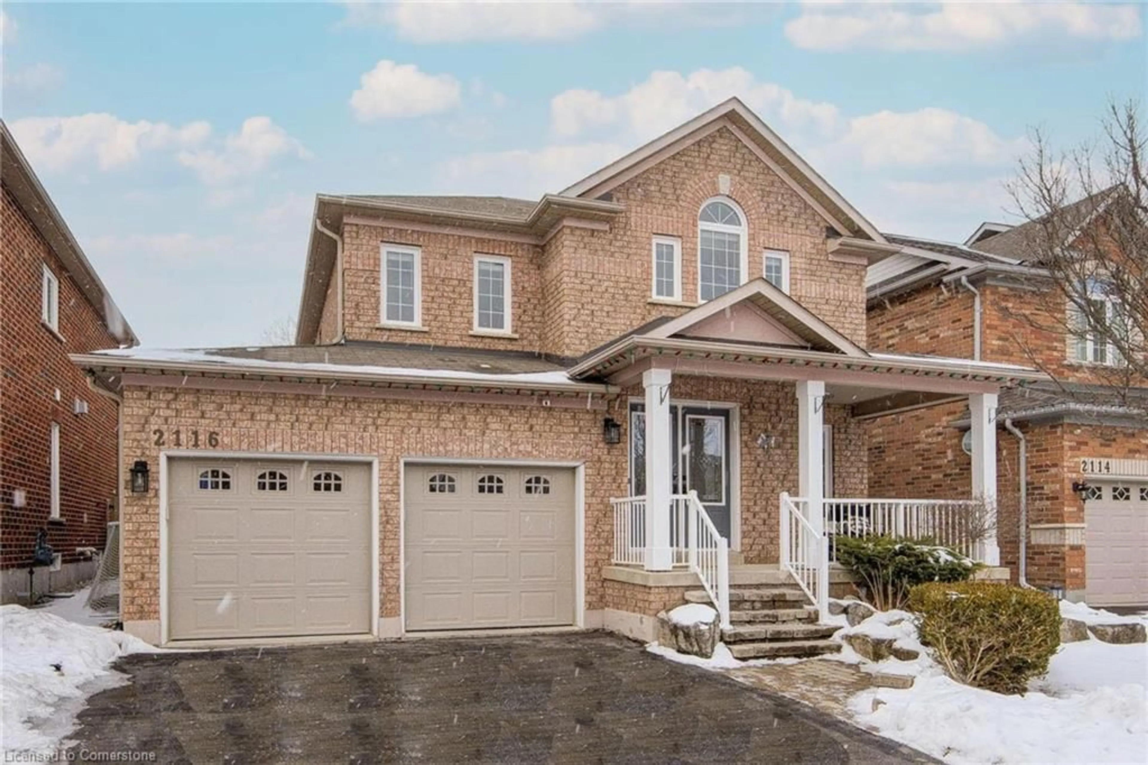 Home with brick exterior material, street for 2116 Newell Cres, Burlington Ontario L7L 7C3