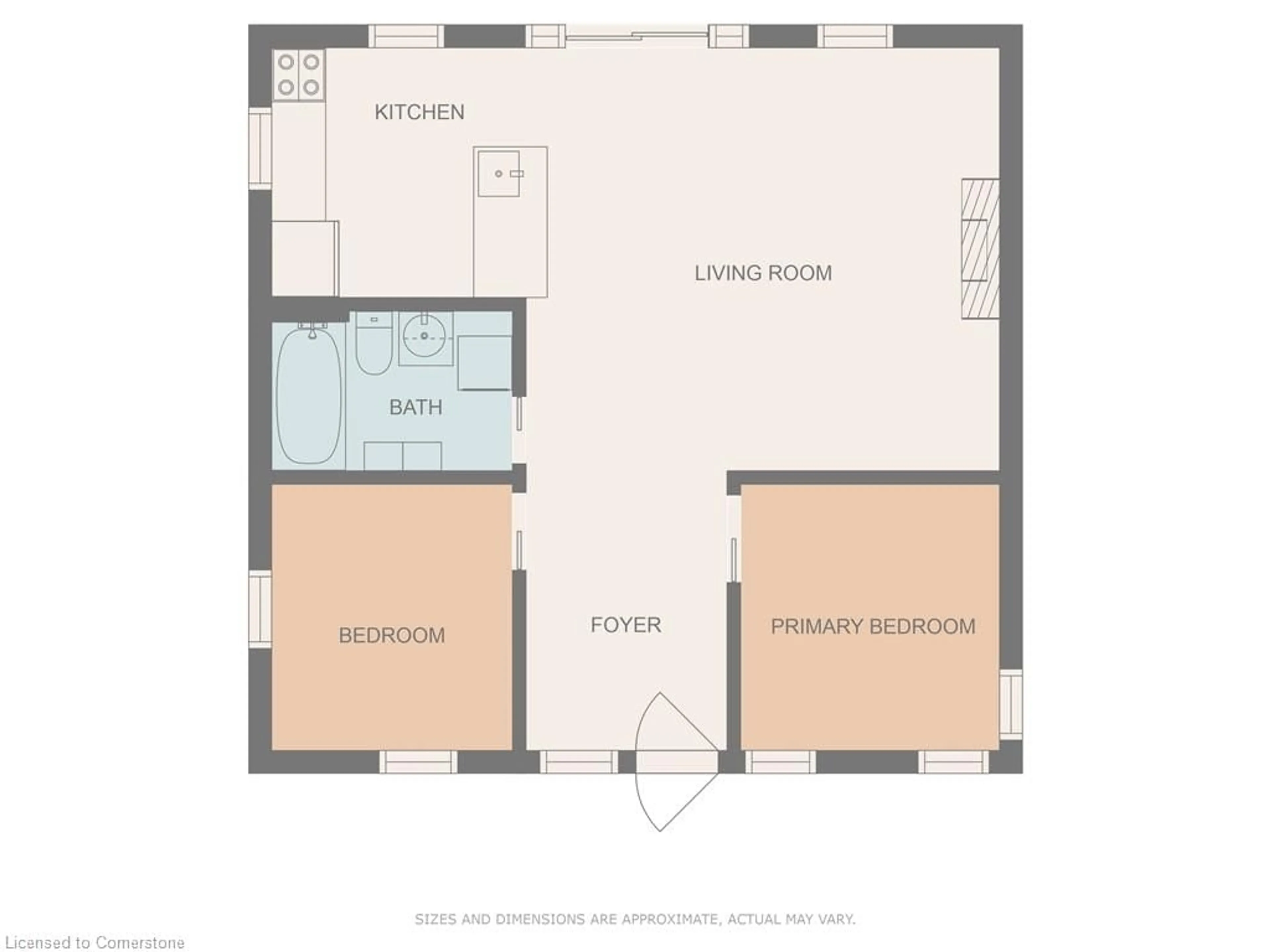 Floor plan for 20 4th Ave, Long Point Ontario N0E 1M0
