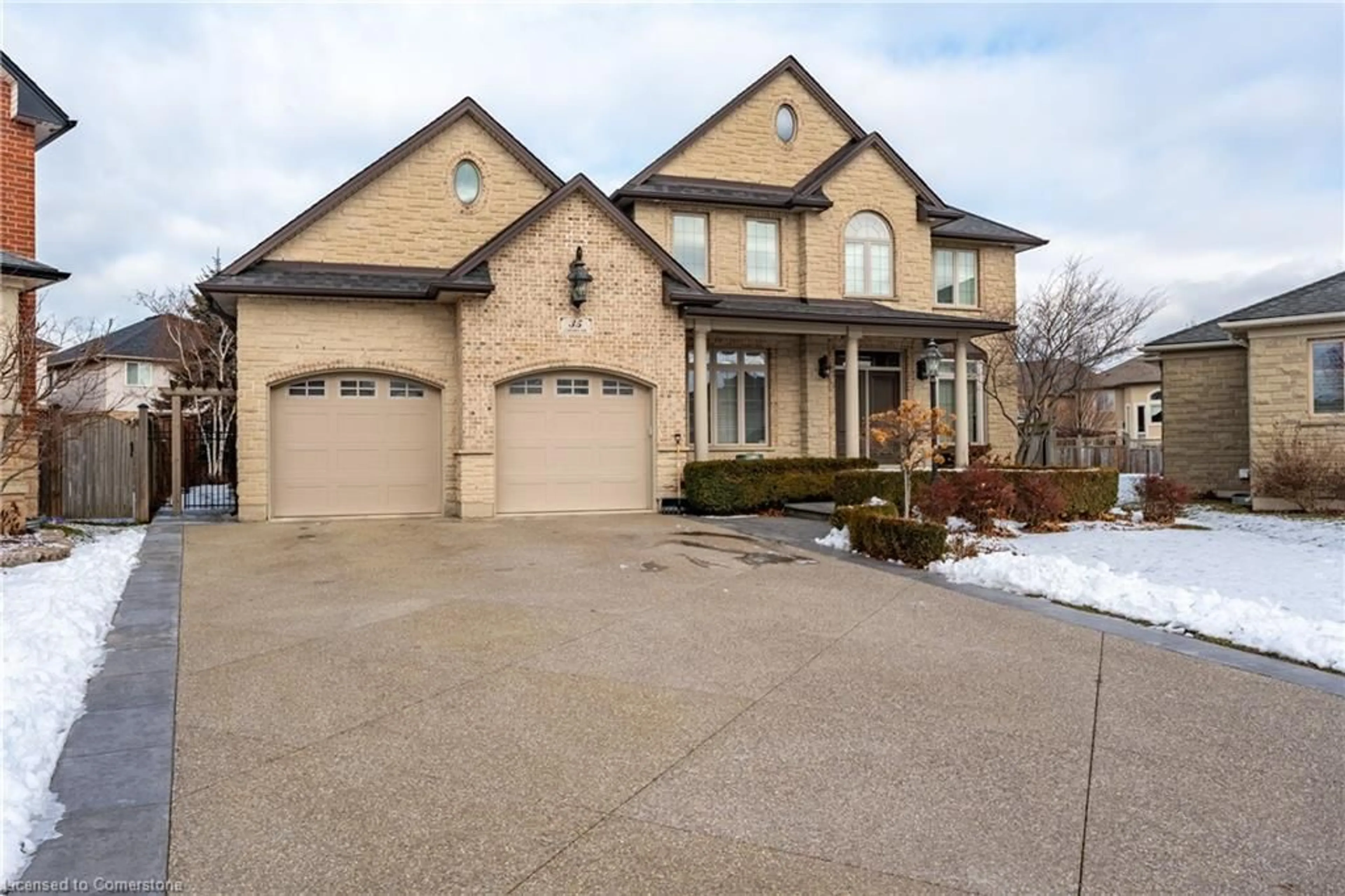 Home with brick exterior material, street for 35 Chiara Dr, Stoney Creek Ontario L8E 2H1