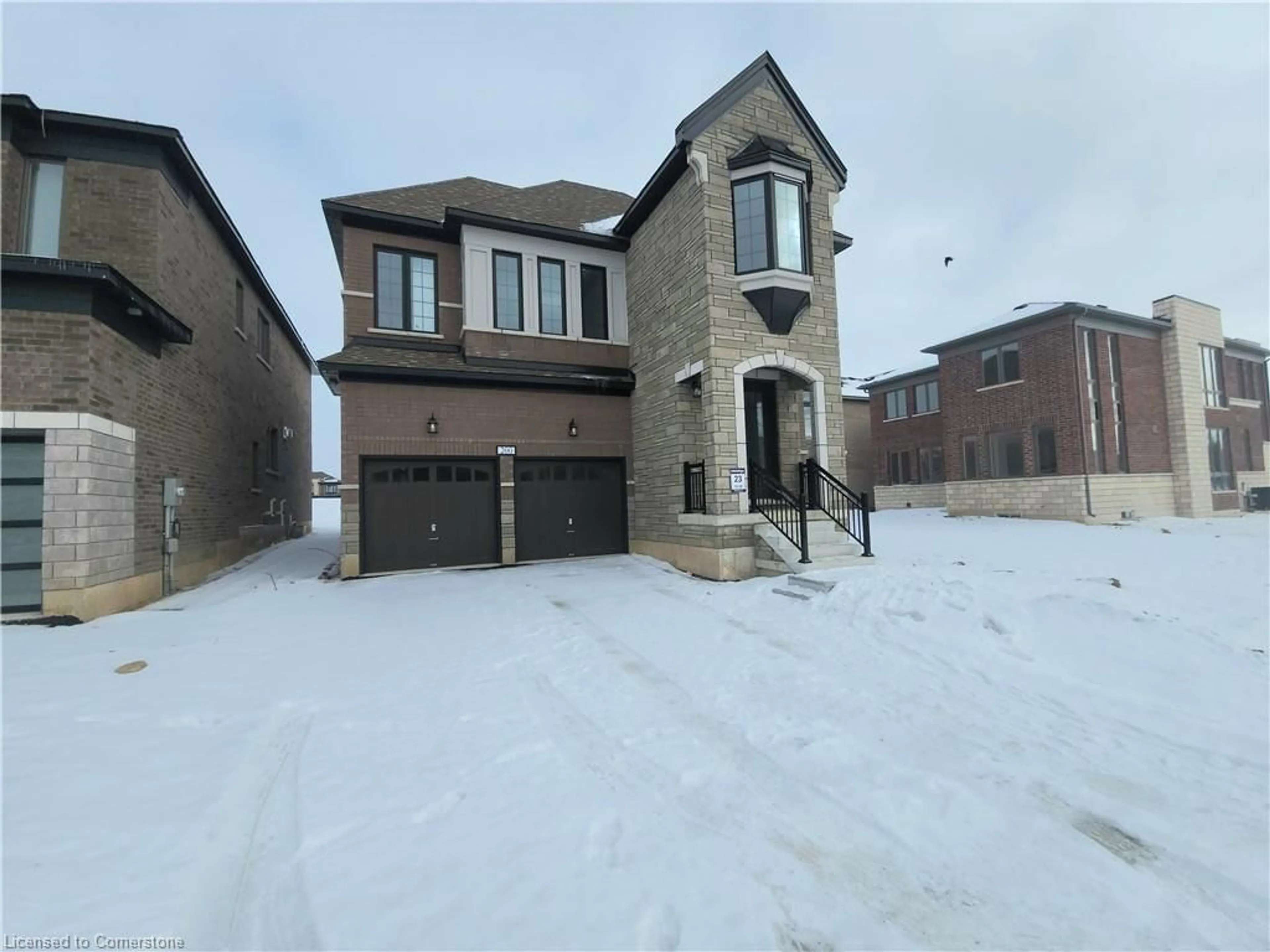 Home with brick exterior material, street for 200 Harwood Ave, Woodstock Ontario N4T 0P9