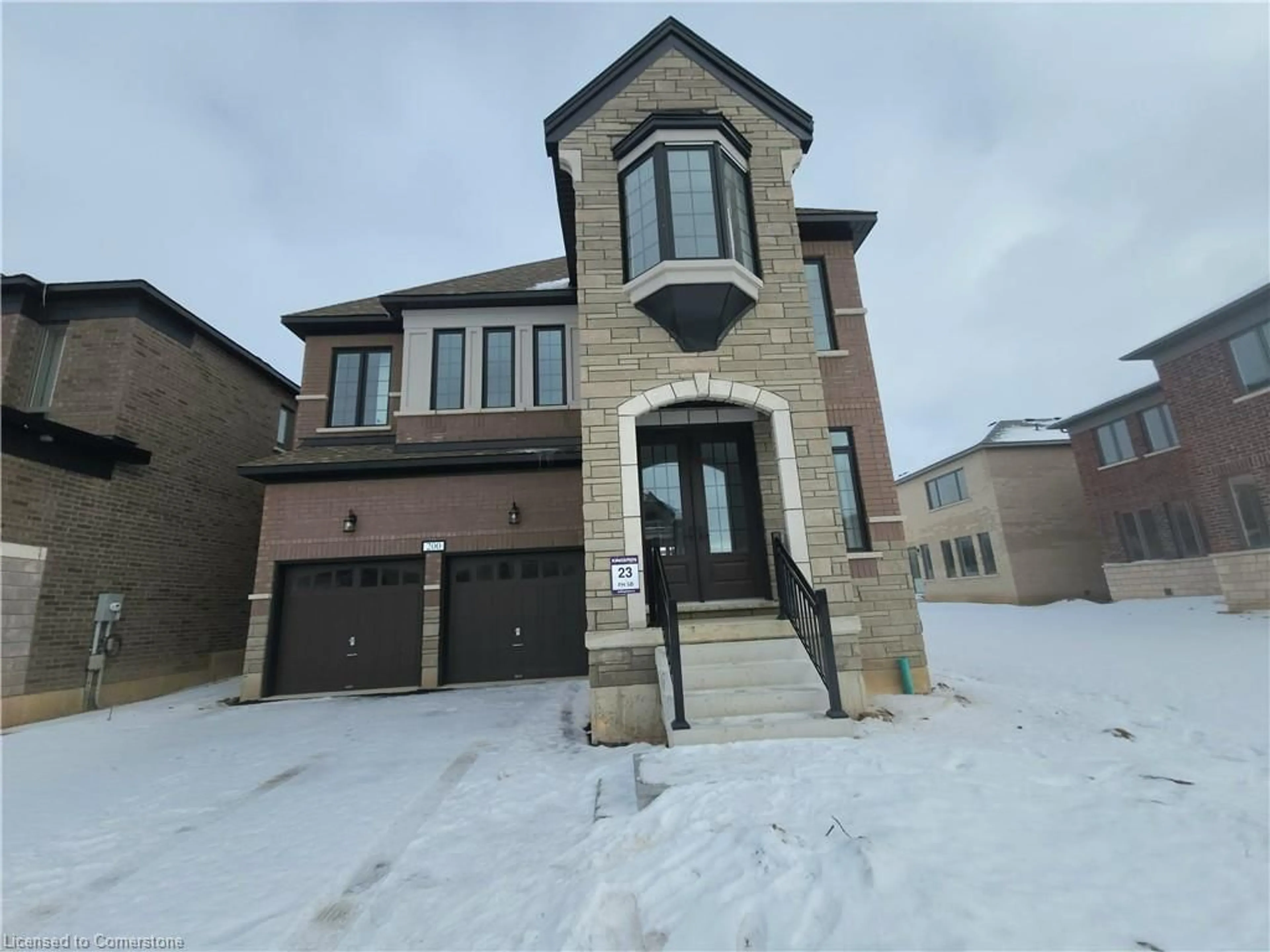 Home with brick exterior material, street for 200 Harwood Ave, Woodstock Ontario N4T 0P9