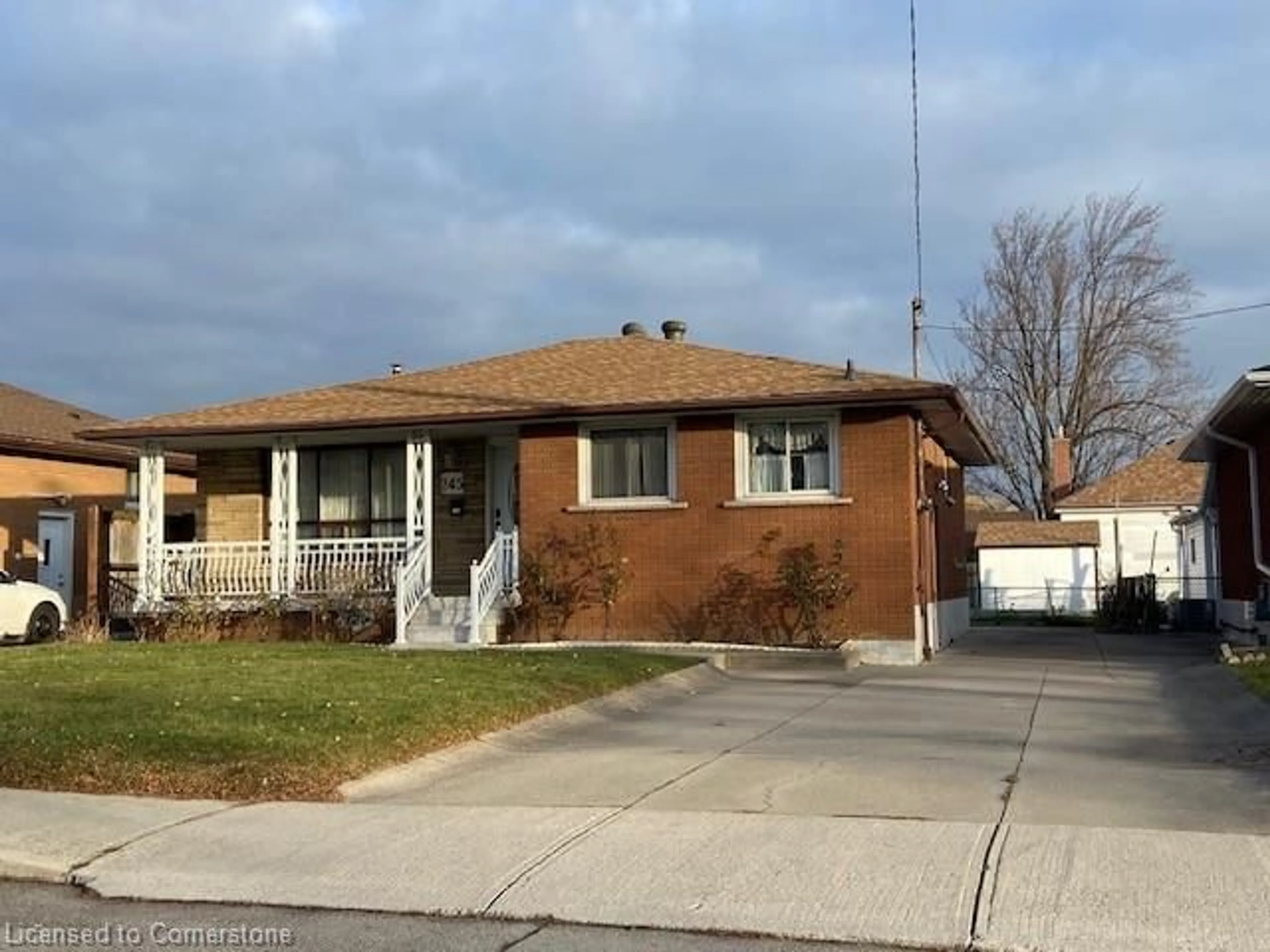 Home with brick exterior material, street for 245 Nugent Dr, Hamilton Ontario L8H 2N7