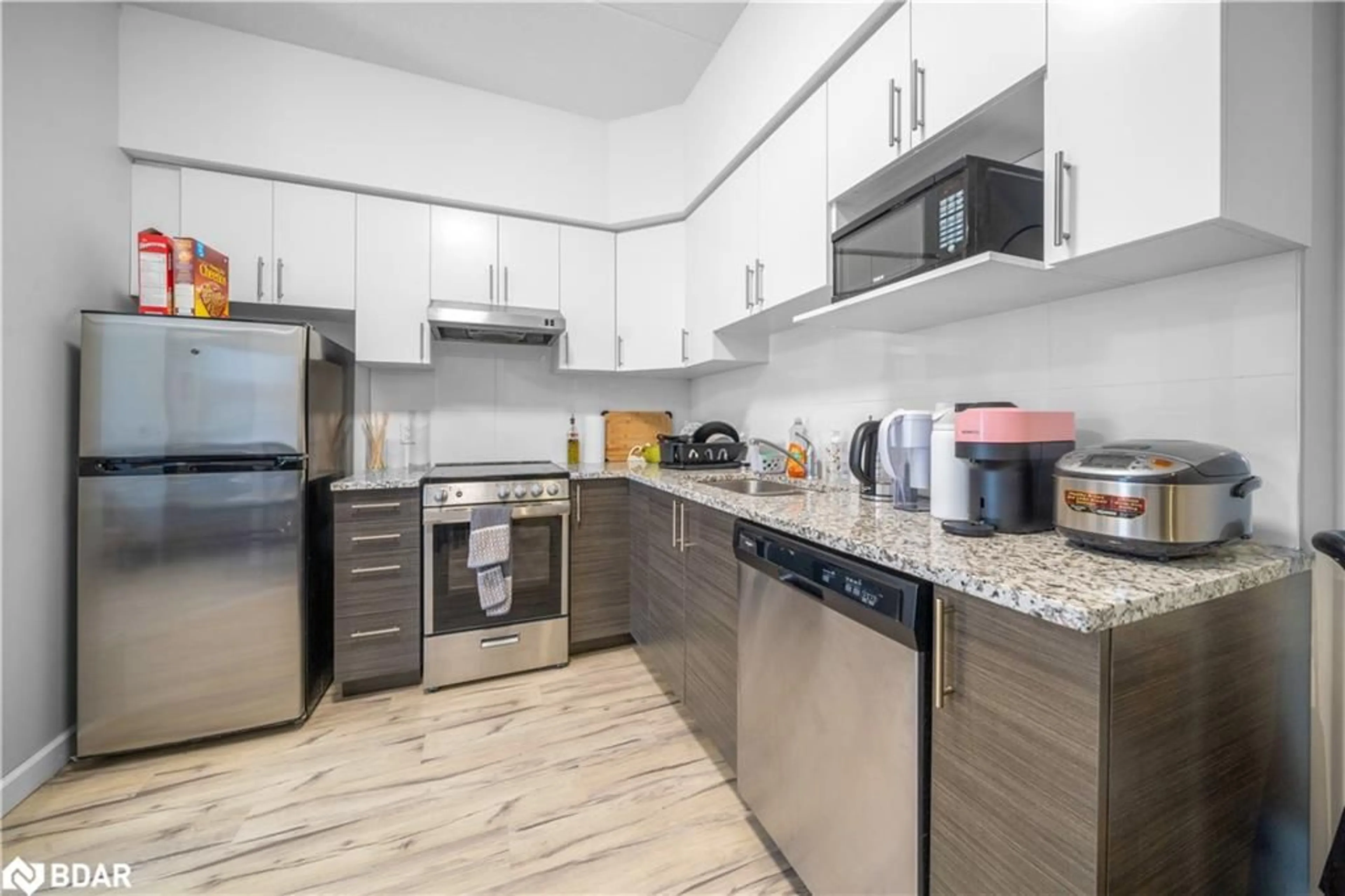 Standard kitchen, unknown for 77 Leland St #213, Hamilton Ontario L8S 3A1