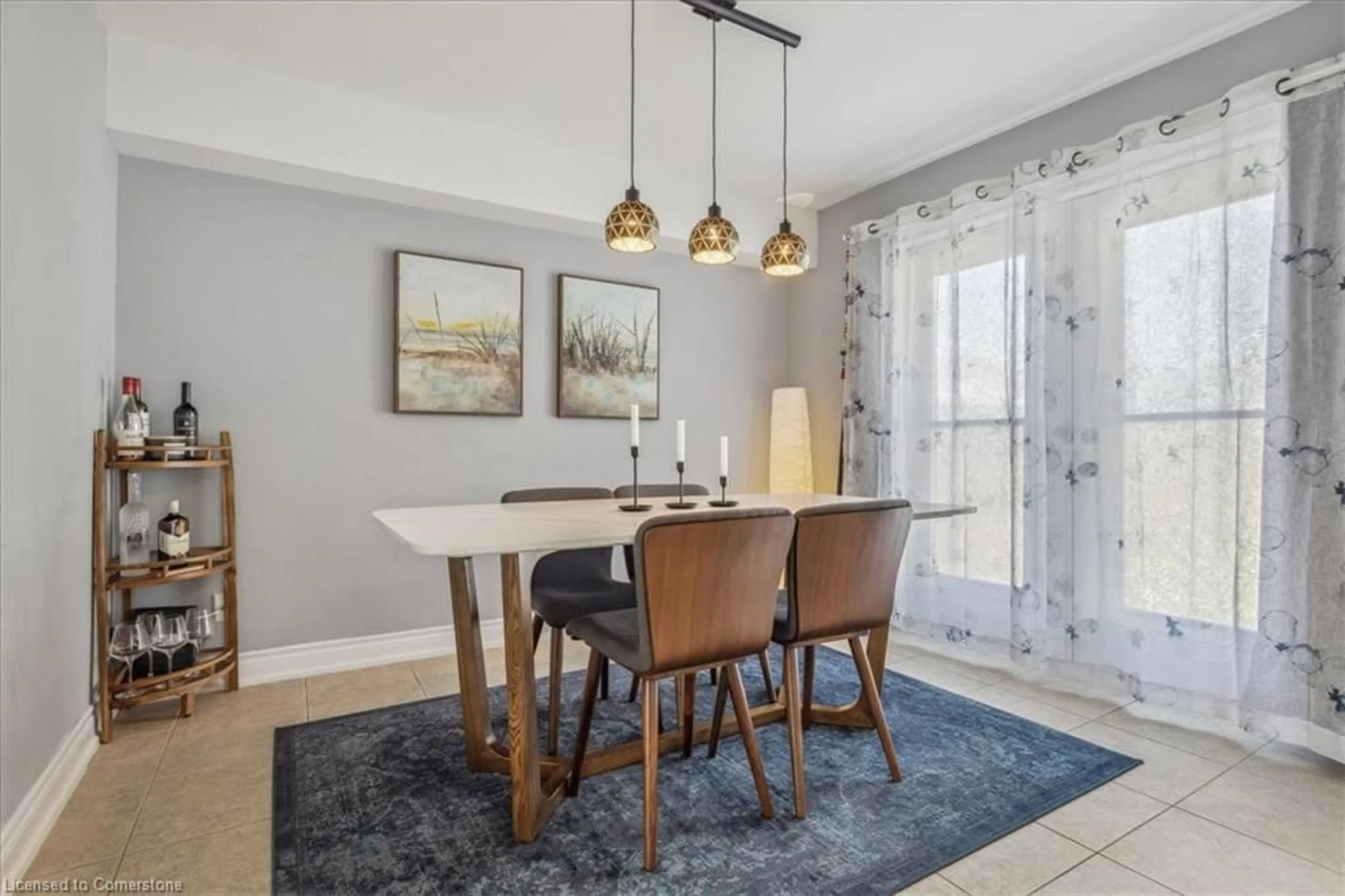 Dining room, ceramic/tile floor for 91 Page St, St. Catharines Ontario L2R 4A8