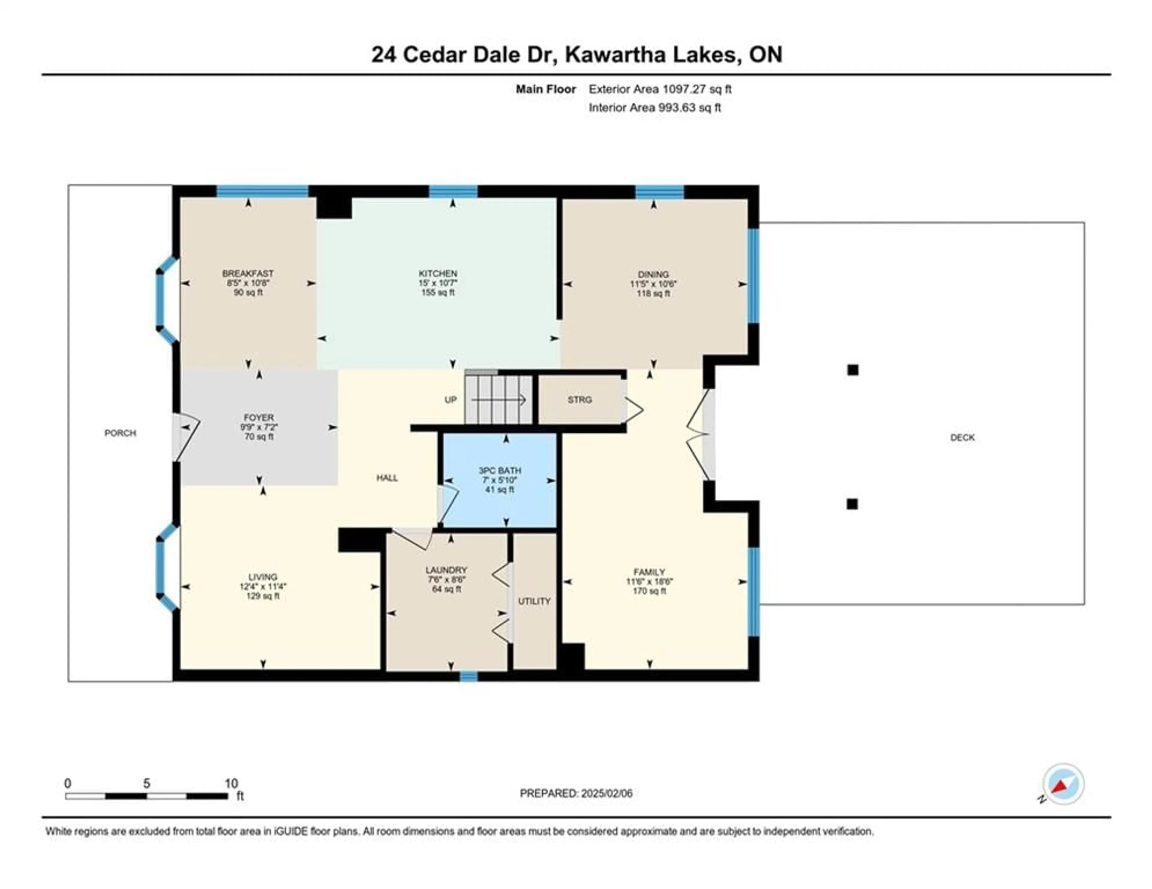 Floor plan for 24 Cedar Dale Drive Dr, Kirkfield Ontario K0M 2B0