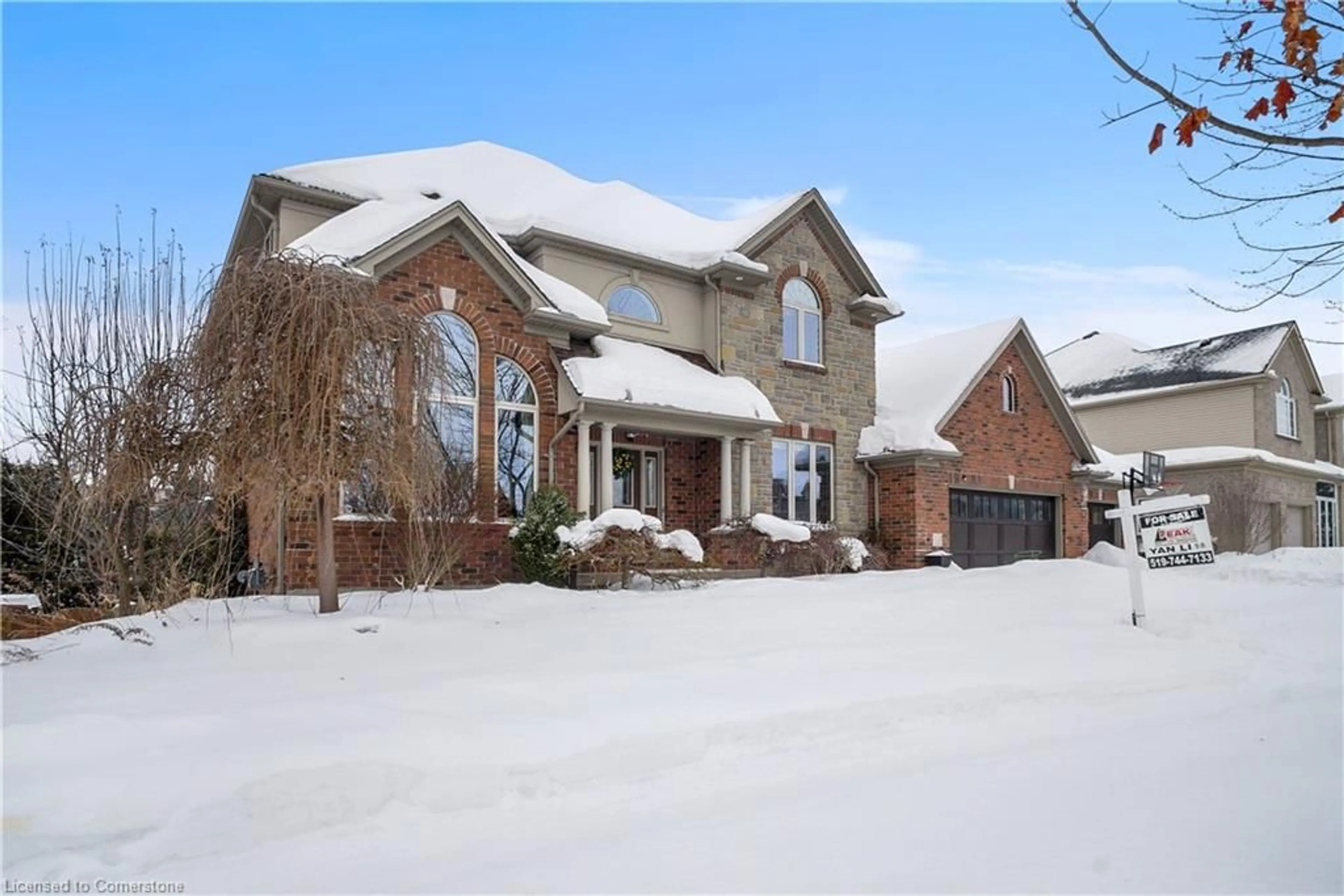 Home with brick exterior material, street for 827 Birchmount Dr, Waterloo Ontario N2V 2R3