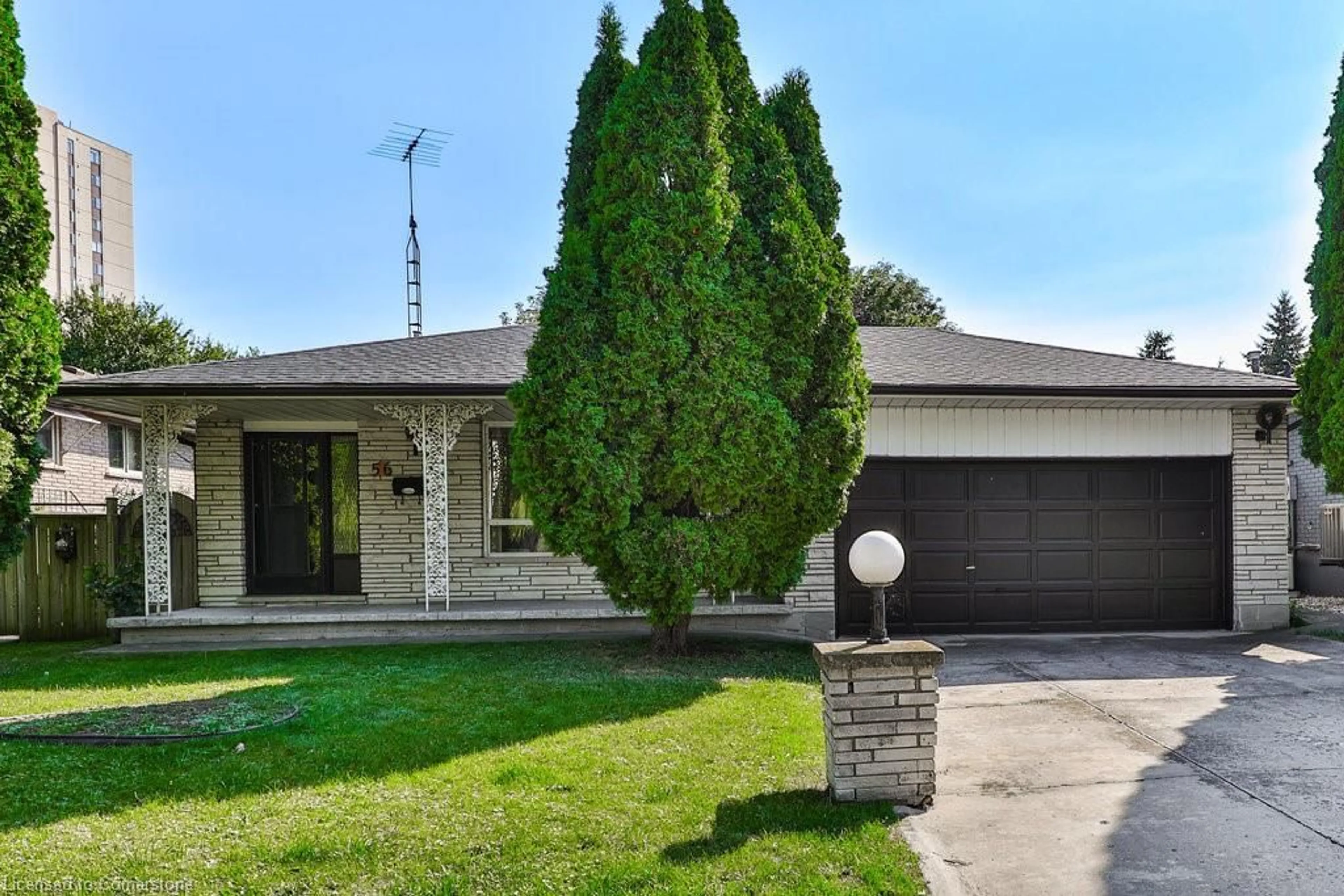 Home with brick exterior material, street for 56 Church St, Stoney Creek Ontario L8E 2X8