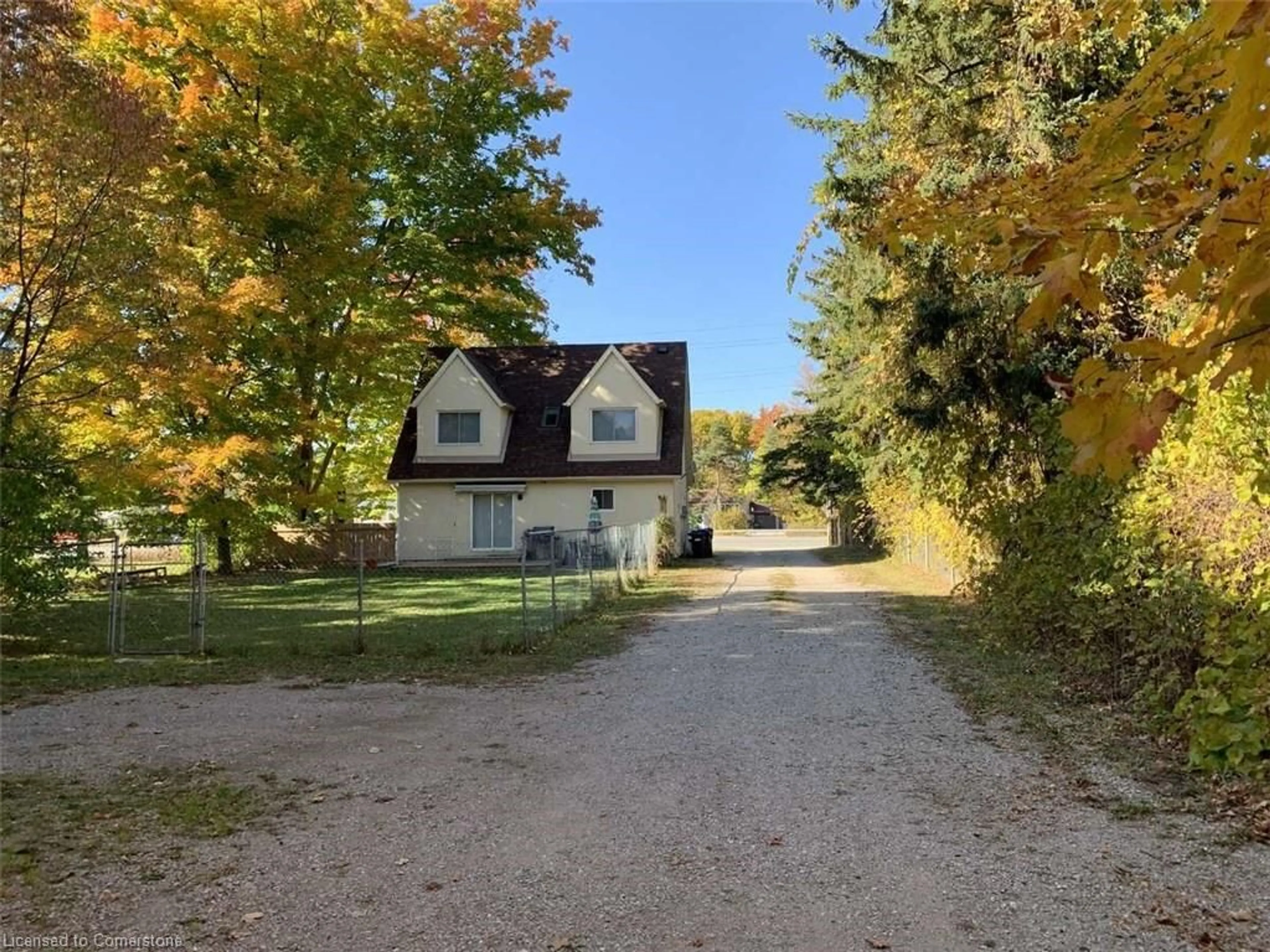 A pic from outside/outdoor area/front of a property/back of a property/a pic from drone, street for 2387 Highway 11 North, Oro-Medonte Ontario L0L 2L0