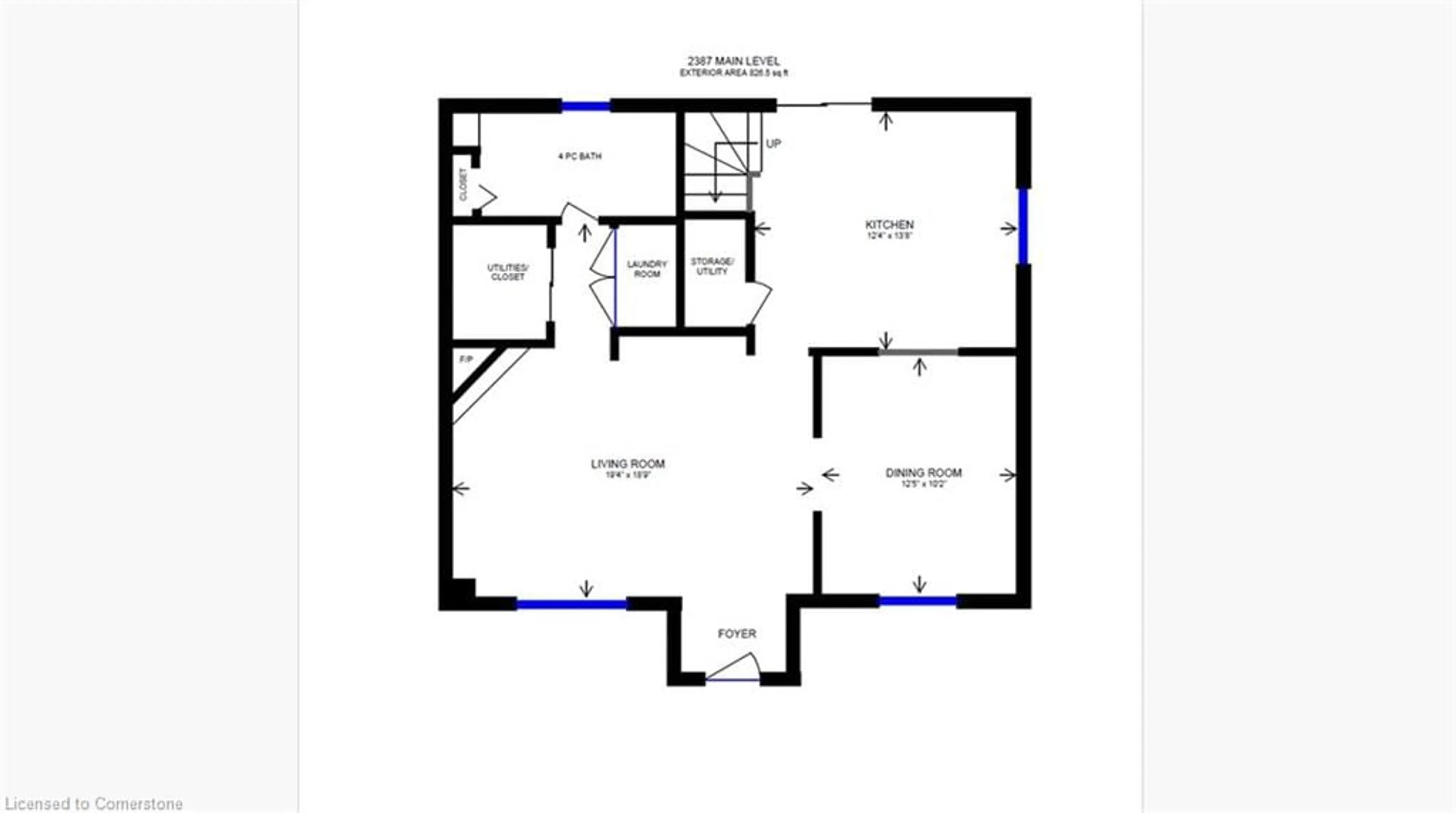 Floor plan for 2387 Highway 11 North, Oro-Medonte Ontario L0L 2L0