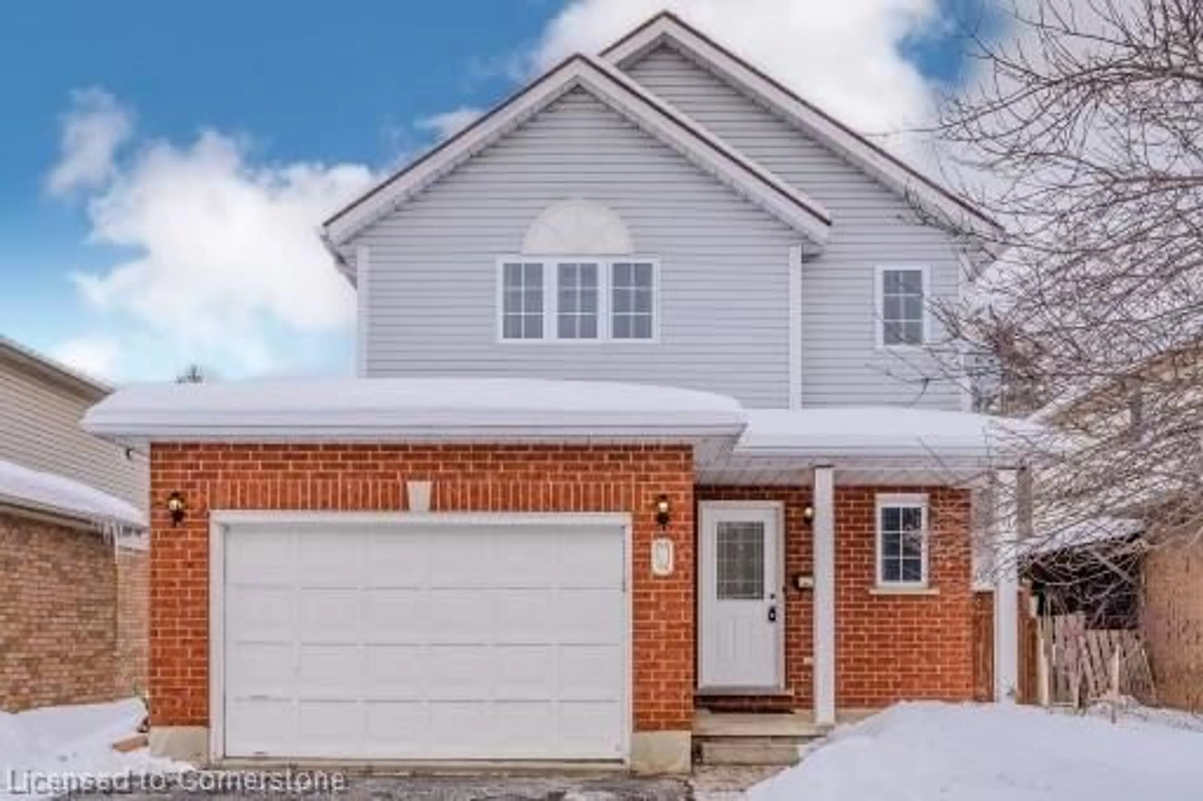 Home with brick exterior material, street for 66 Karen Walk, Waterloo Ontario N2L 6K7