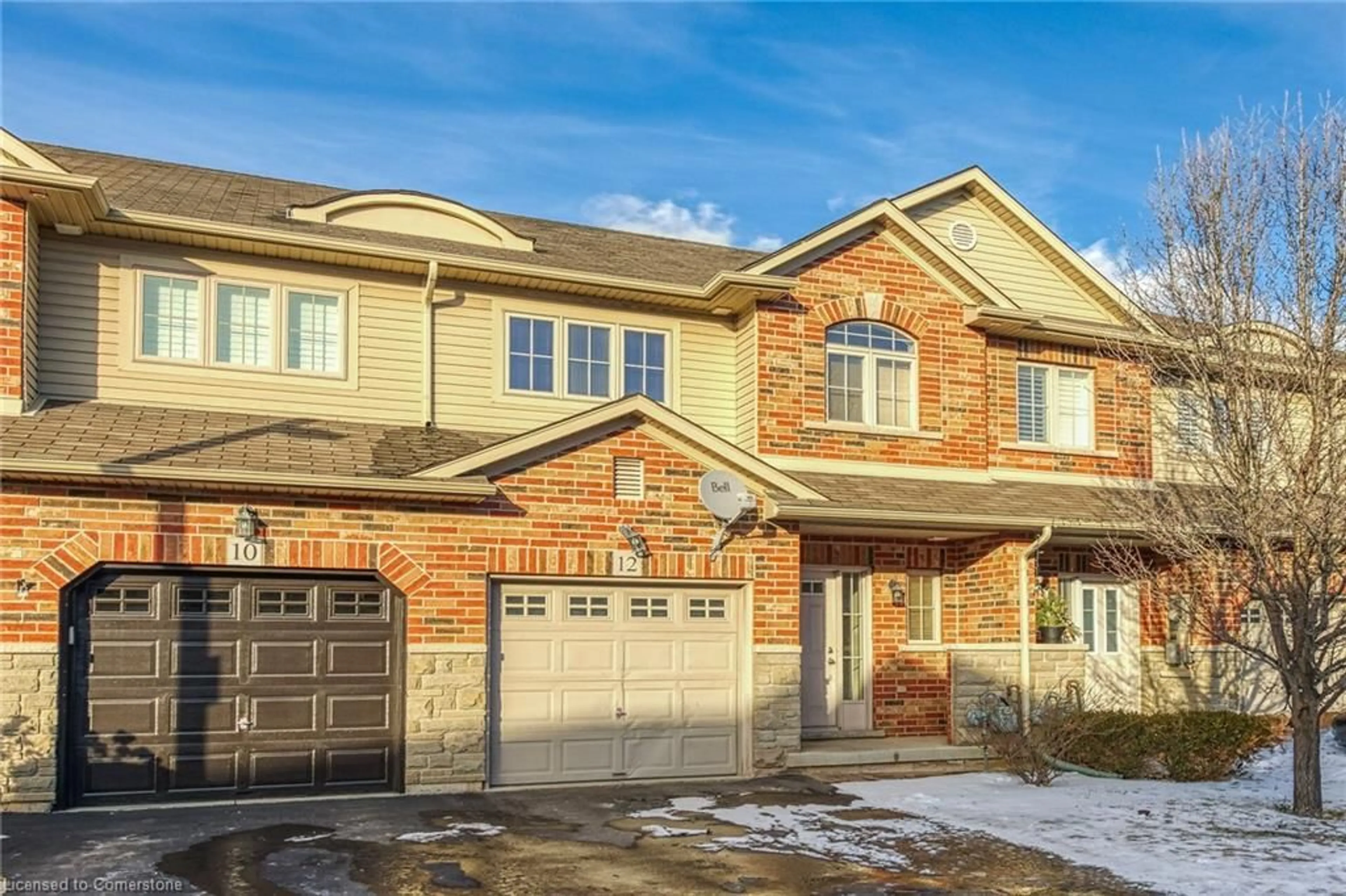 Home with brick exterior material, street for 12 Marina Point Cres, Hamilton Ontario L8E 0E4