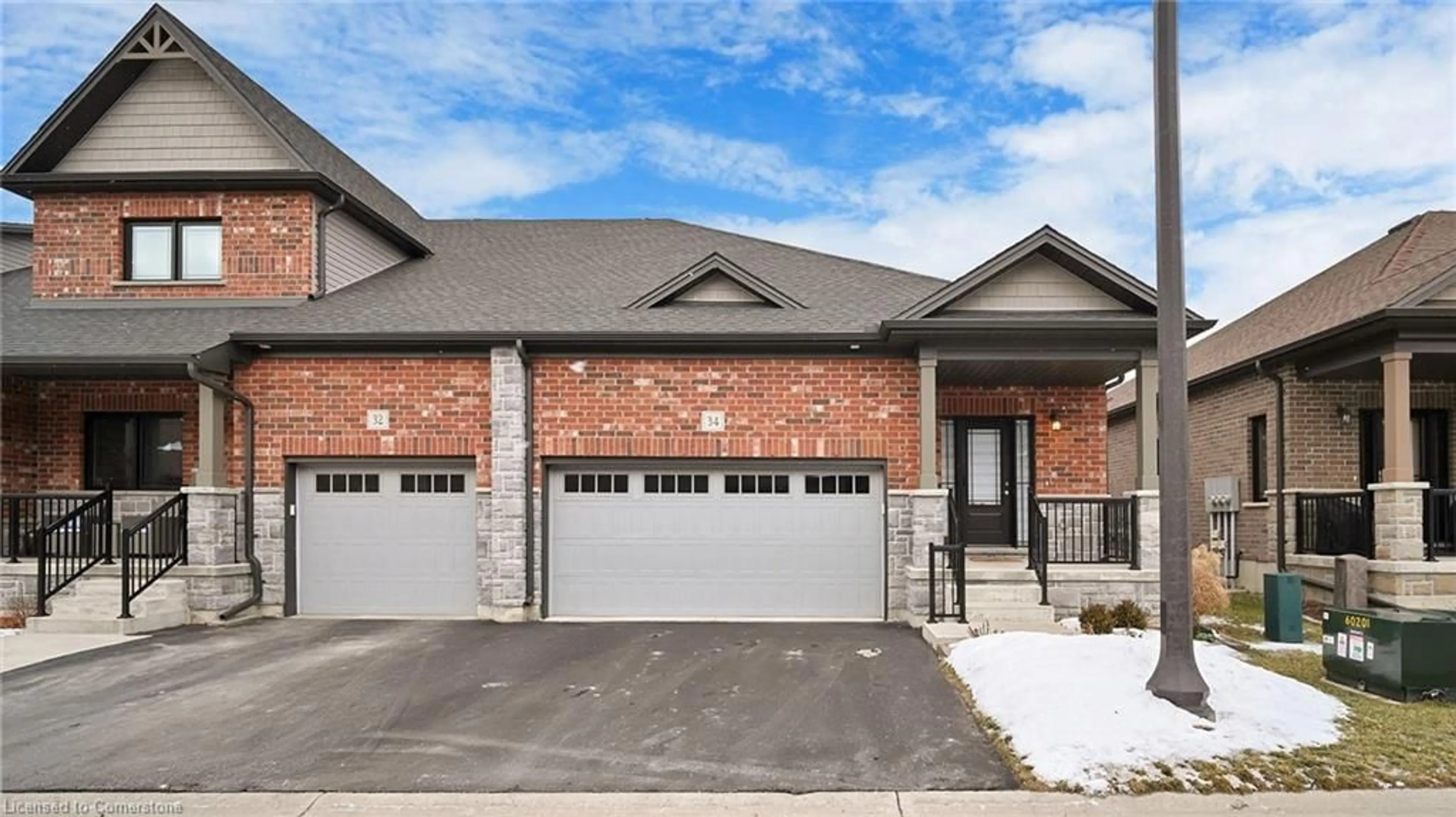 Home with brick exterior material, street for 34 Serviceberry Lane, Simcoe Ontario N3Y 0E5