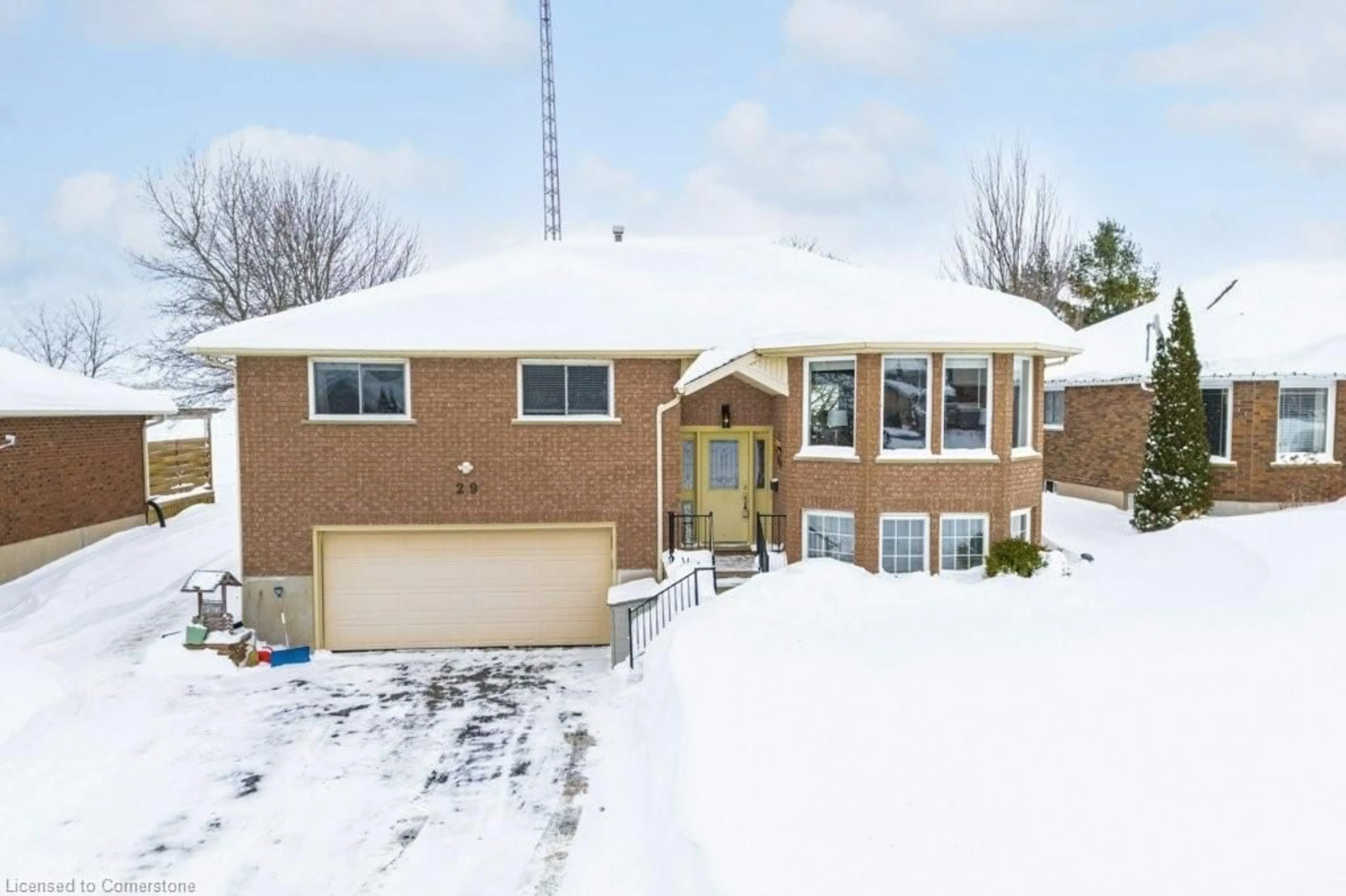 Home with brick exterior material, street for 29 Bonniewood Dr Dr, Drayton Ontario N0G 1P0