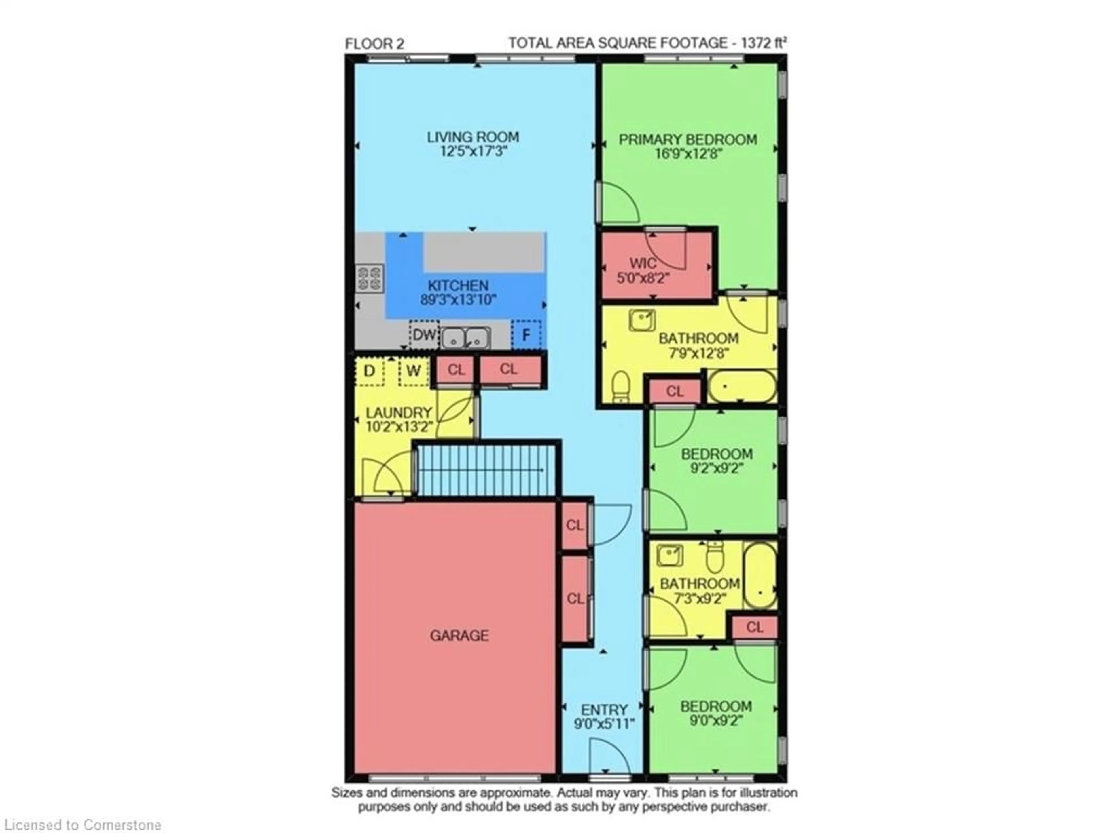 Floor plan for 30 Grey Fox Lane, Simcoe Ontario N3Y 0E9