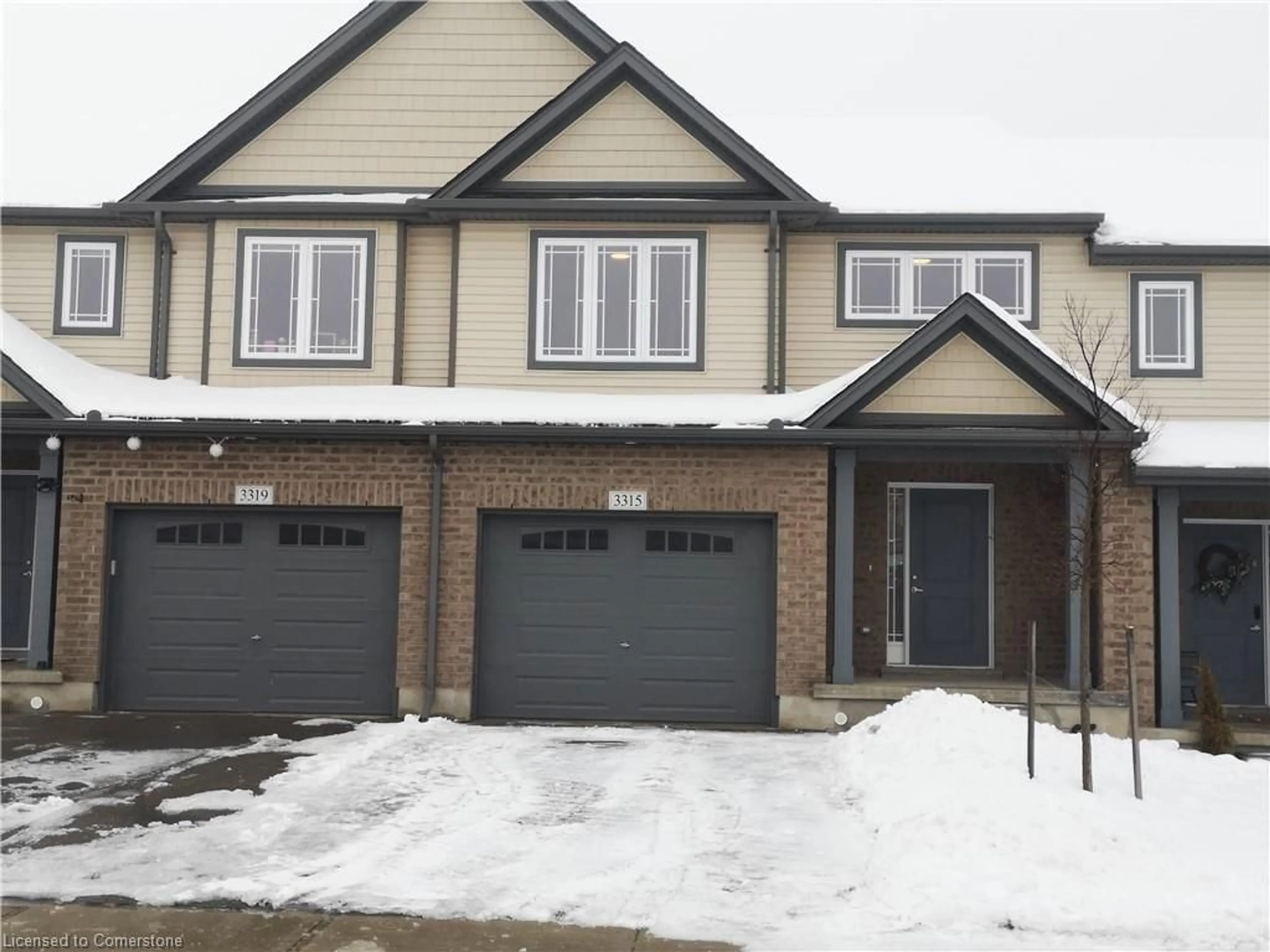 Home with brick exterior material, street for 3315 Strawberry Walk, London Ontario N6M 0E9